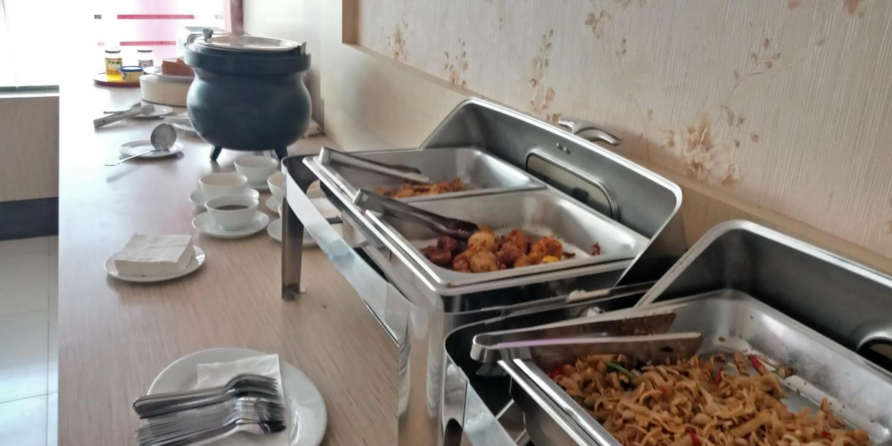 Asian breakfast in The K Hotel