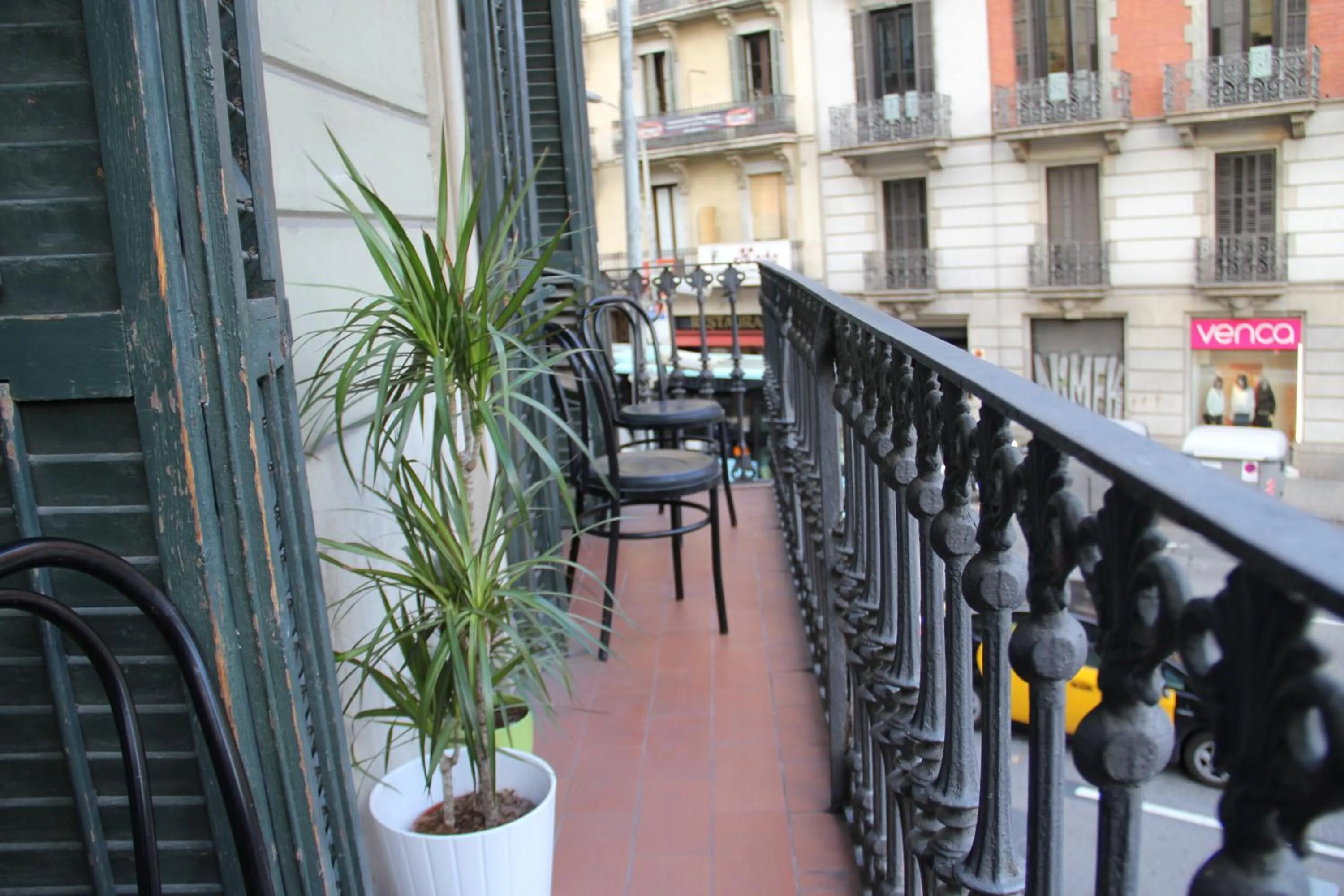 Balcony/Terrace in Sleep Green - Certified Eco Youth Hostel