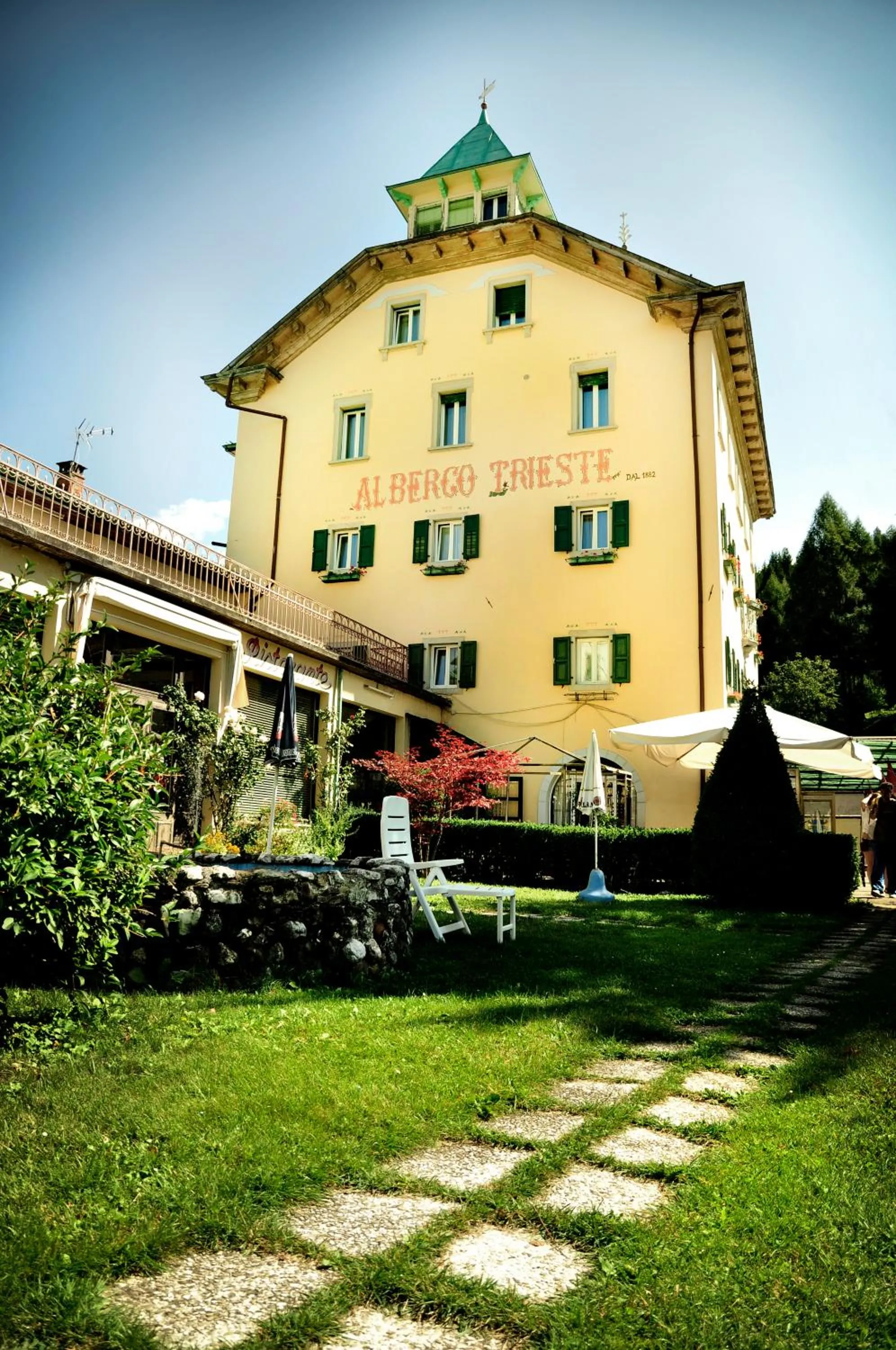 Garden in Albergo Trieste
