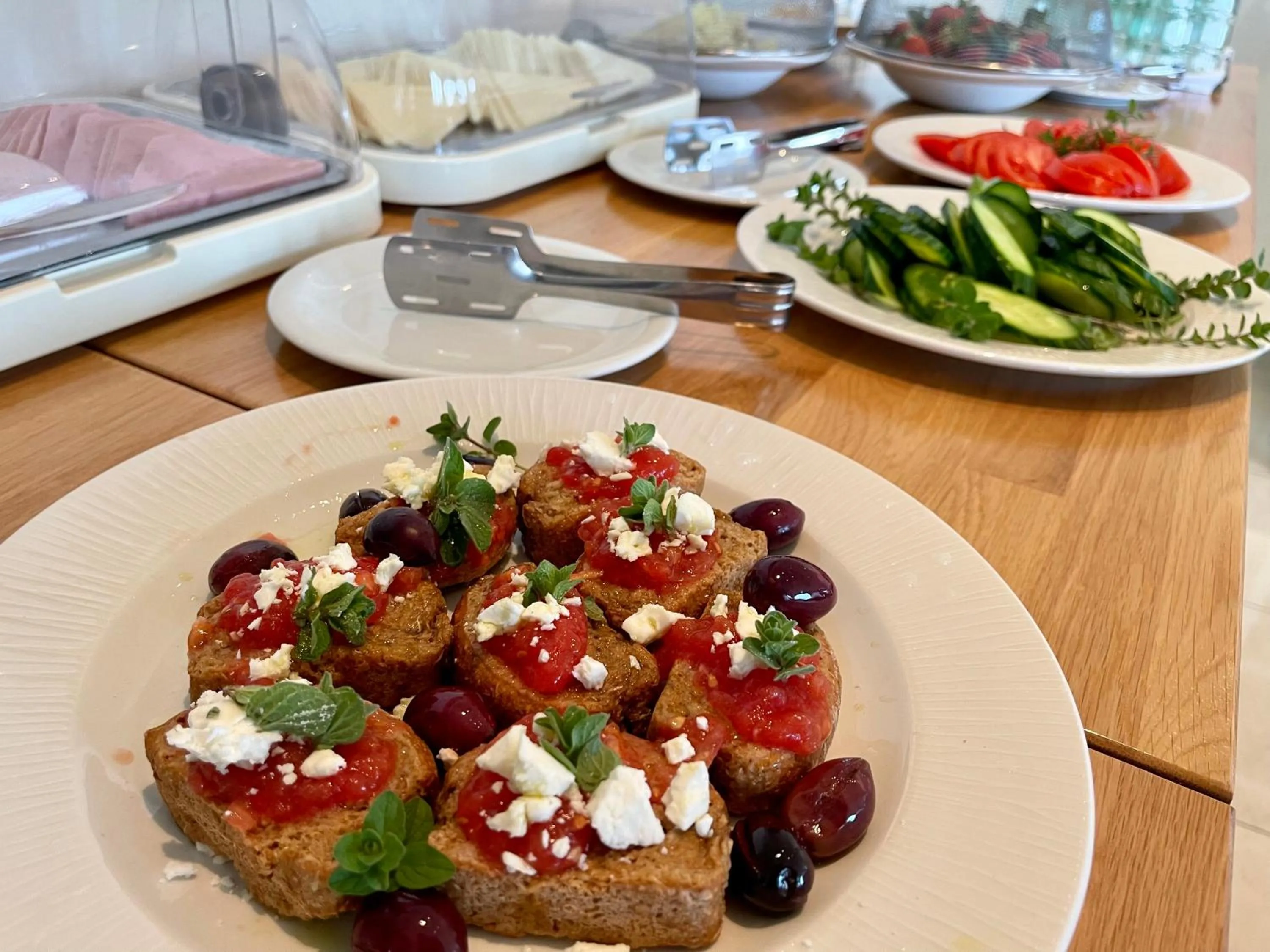 Food and drinks in Belvedere Hotel