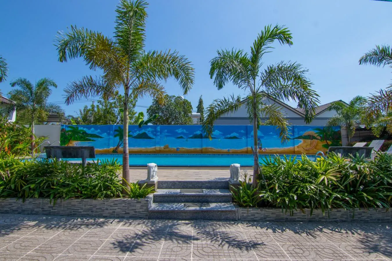 Garden in Tây Tiến Bungalow