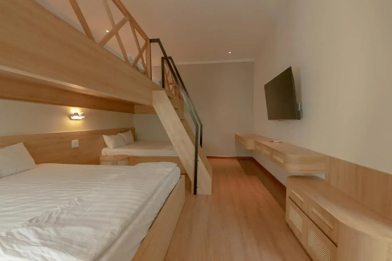 Bed in Tây Tiến Bungalow Bed in Tây Tiến Bungalow