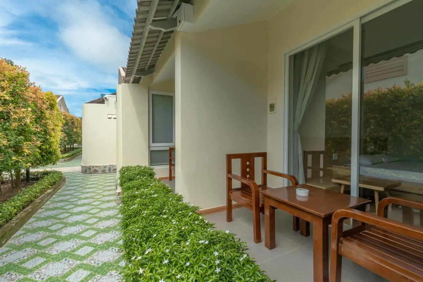 Balcony/Terrace in Tây Tiến Bungalow