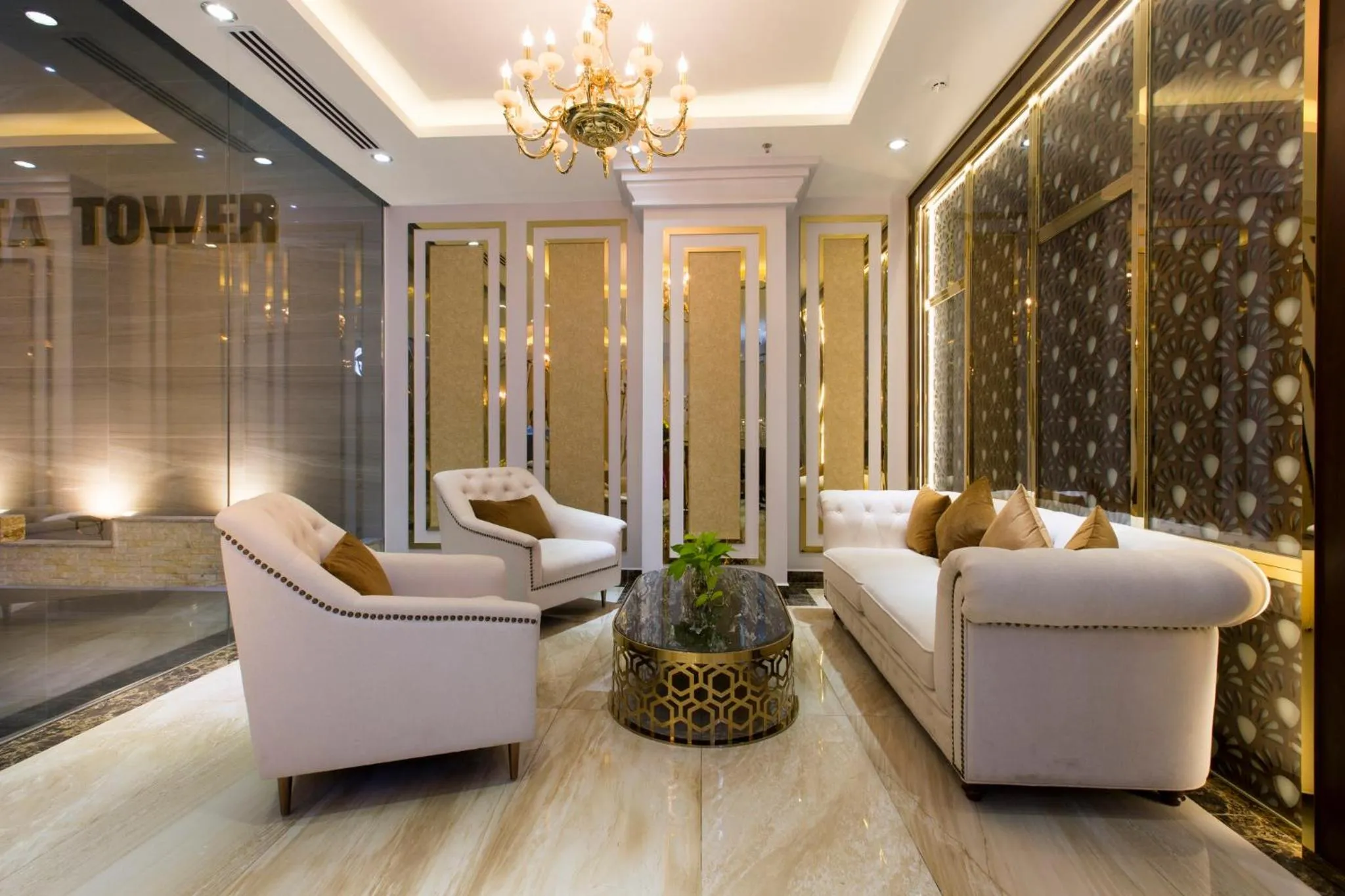 Communal lounge/ TV room in NTA Hotel - Serviced Apartments