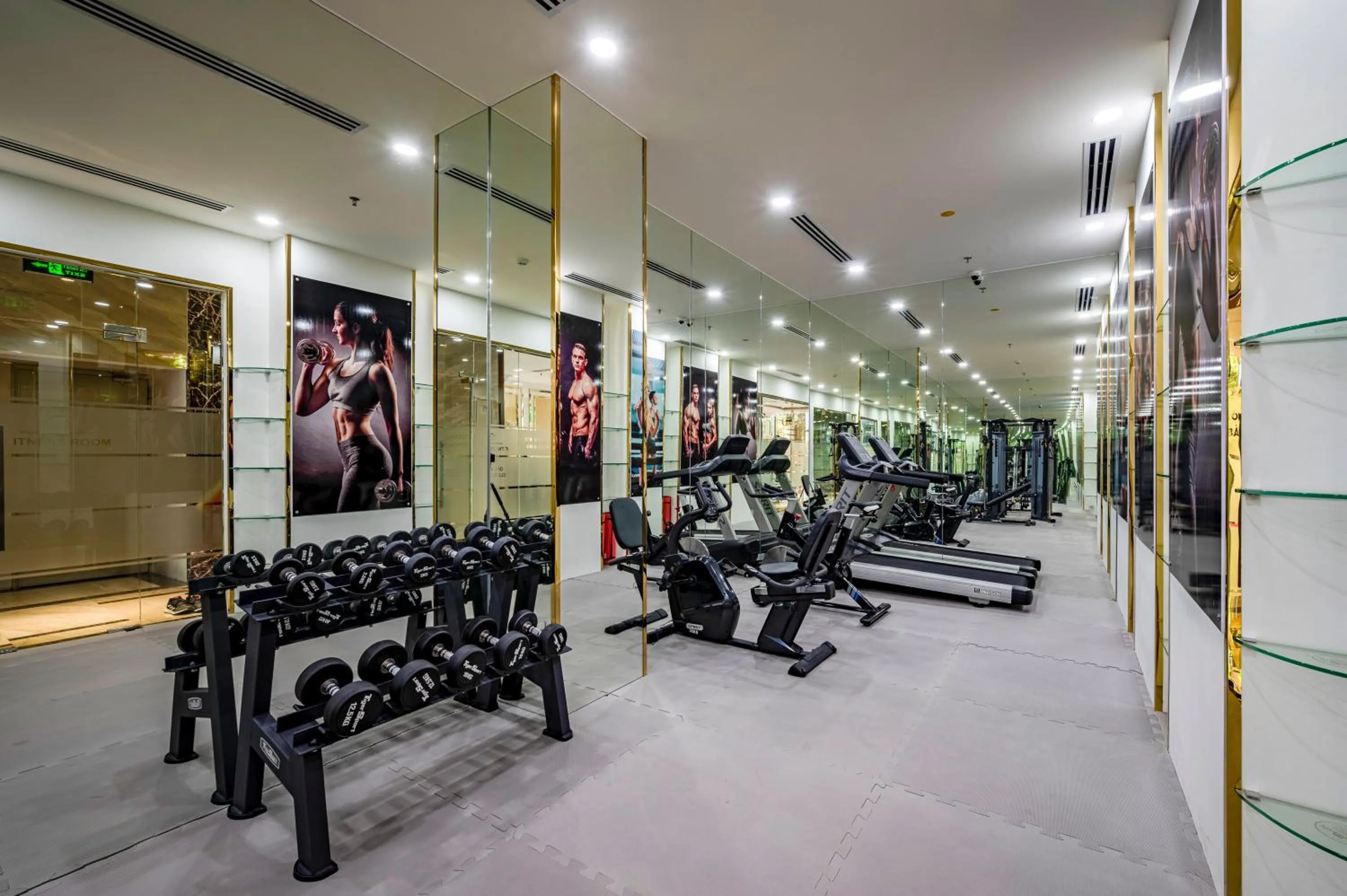 Fitness centre/facilities in NTA Hotel - Serviced Apartments