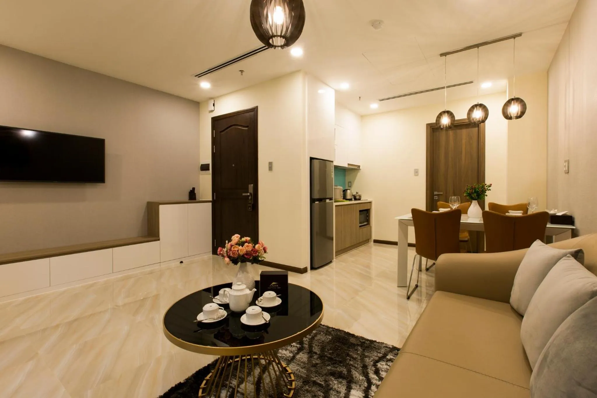 Living room in NTA Hotel - Serviced Apartments