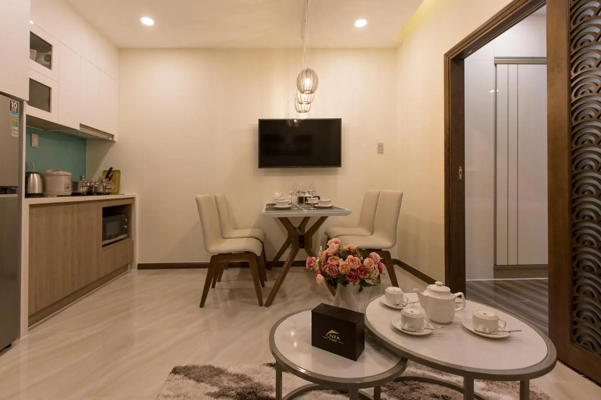 Dining area in NTA Hotel - Serviced Apartments