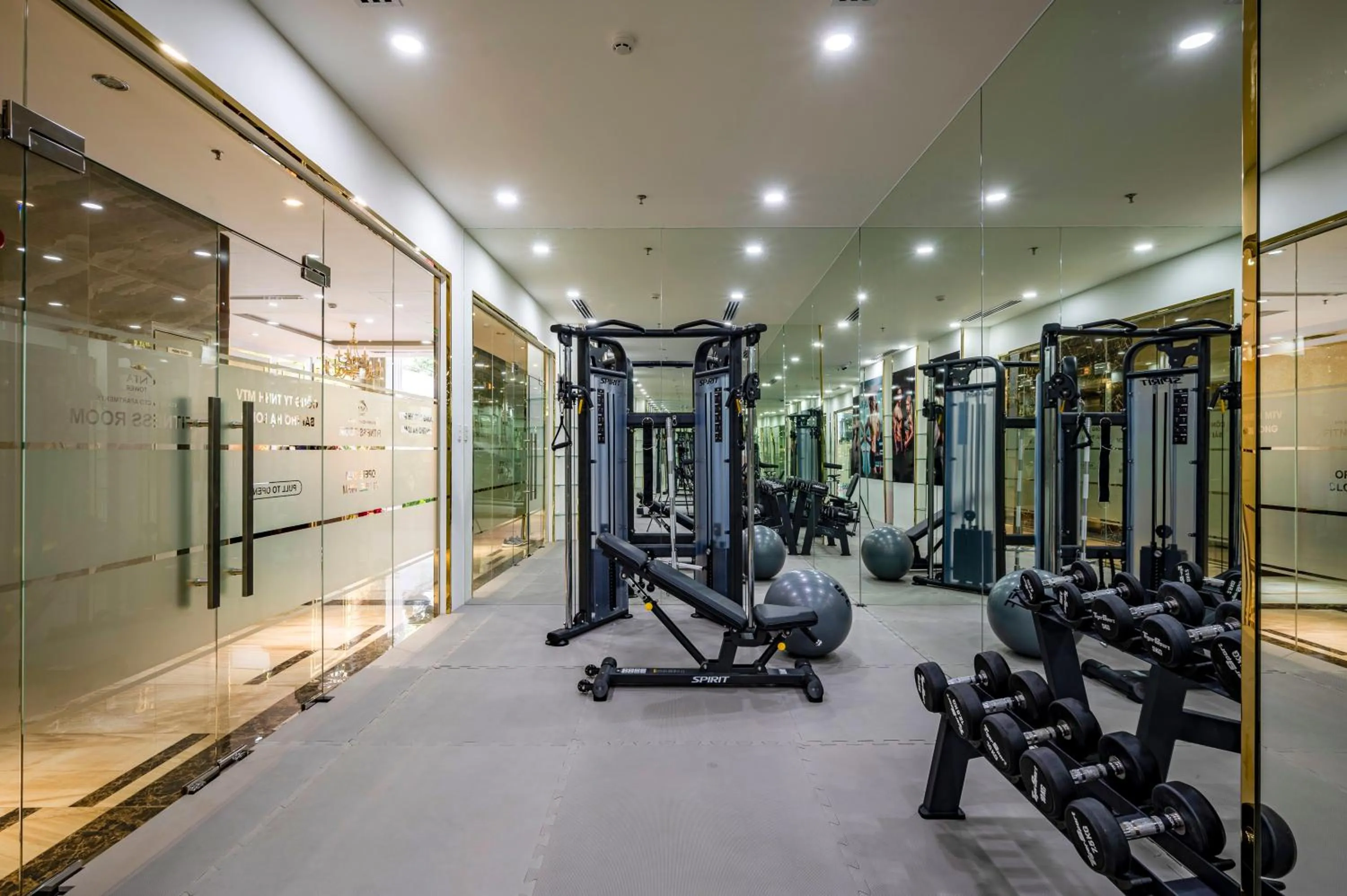 Fitness centre/facilities in NTA Hotel - Serviced Apartments