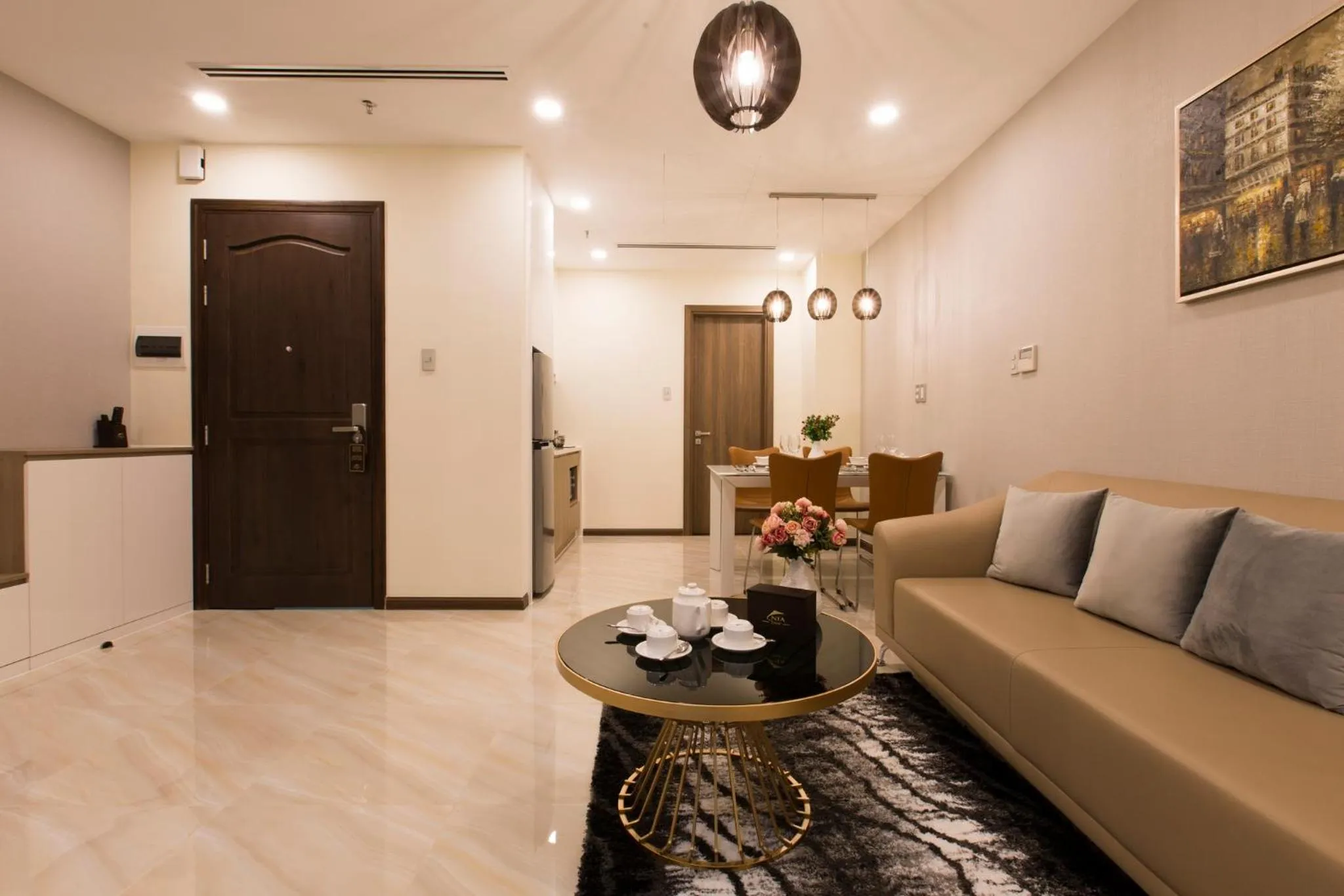 Living room in NTA Hotel - Serviced Apartments