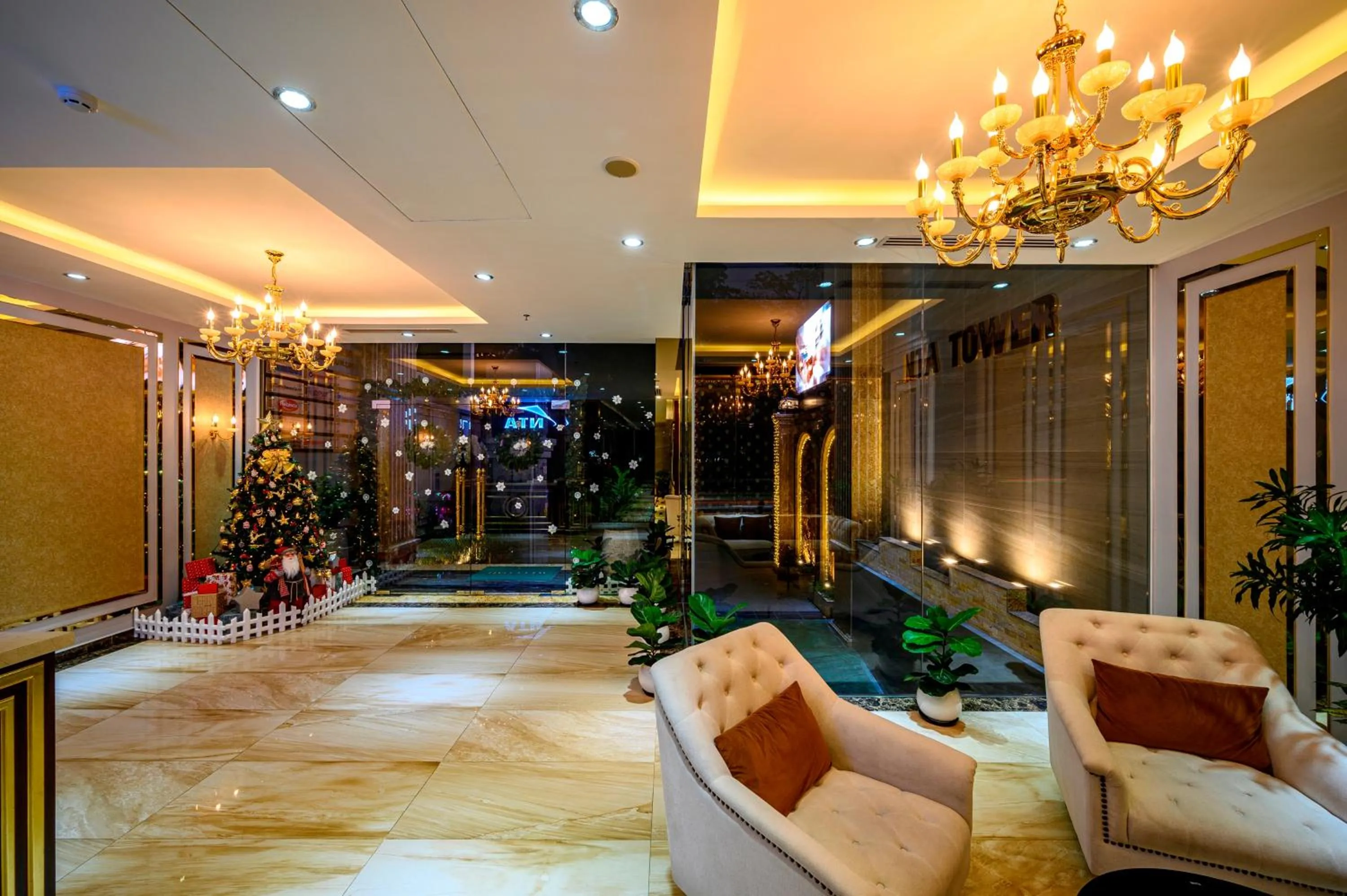 Lobby or reception in NTA Hotel - Serviced Apartments