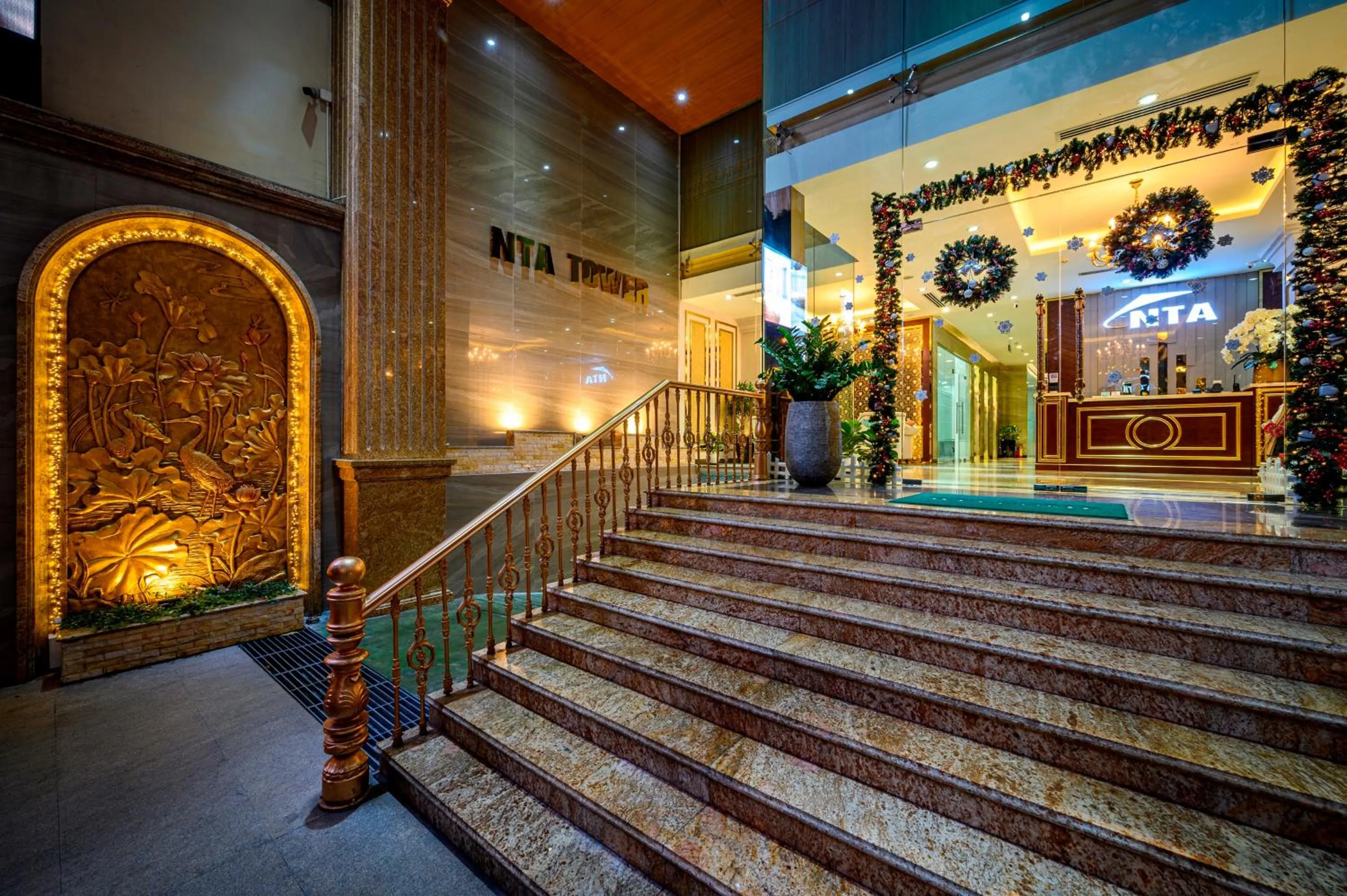 Facade/entrance in NTA Hotel - Serviced Apartments