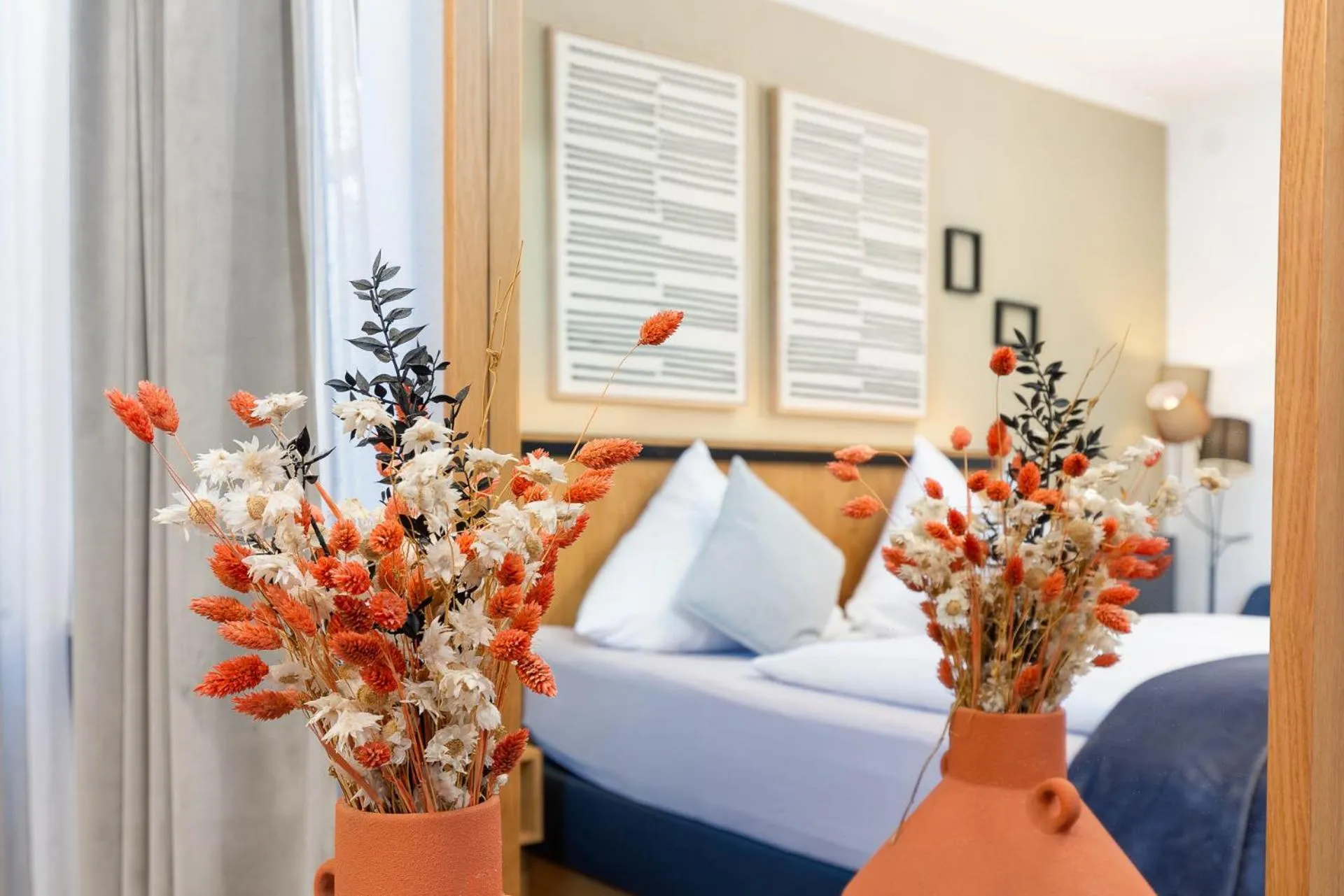 Photo of the whole room, Bed in Hotel Schlossblick Chiemsee