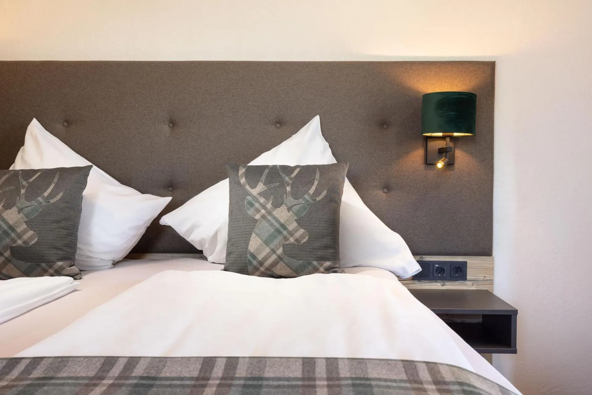 Photo of the whole room, Bed in Hotel Schlossblick Chiemsee