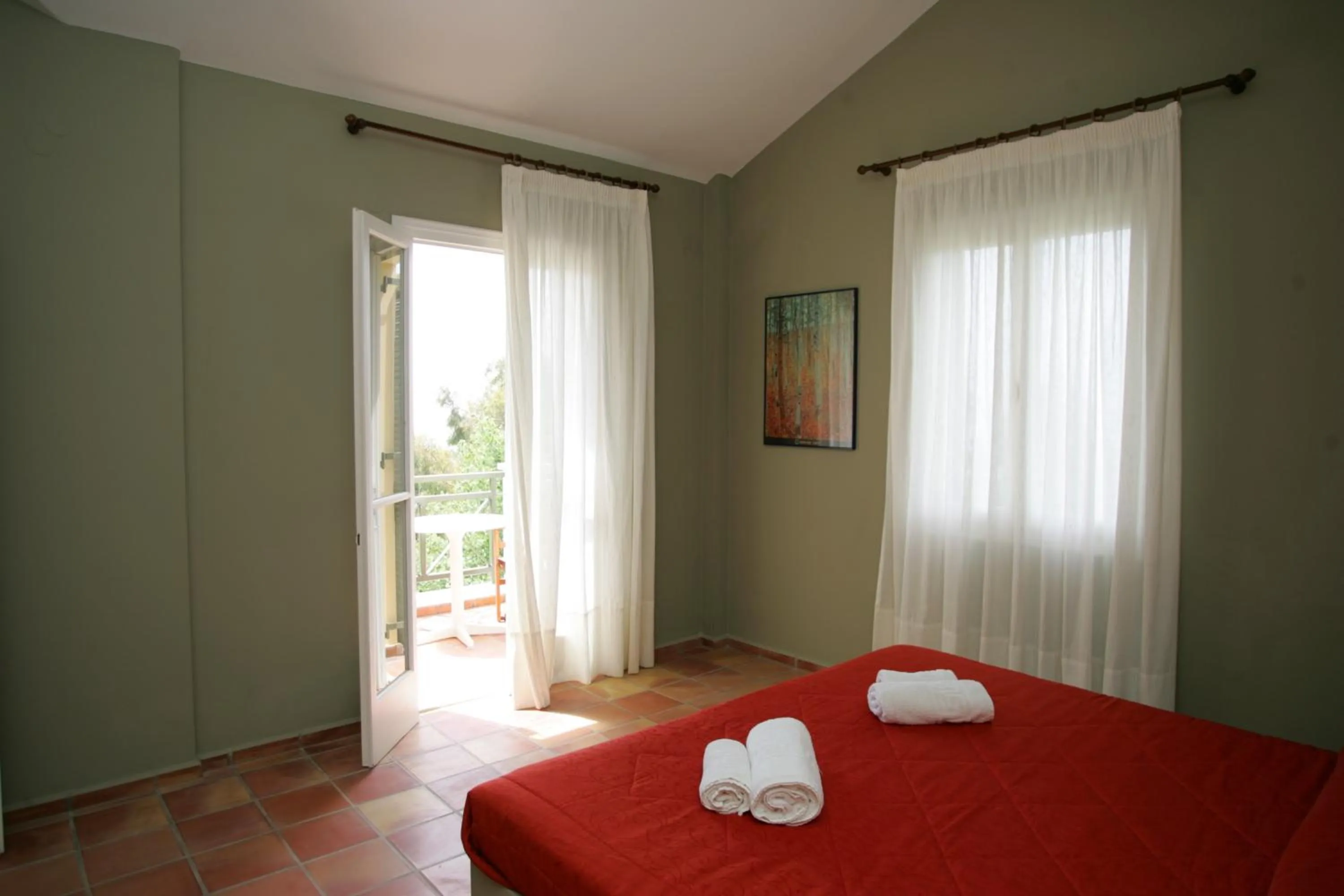 Bedroom in Mounda Beach Hotel