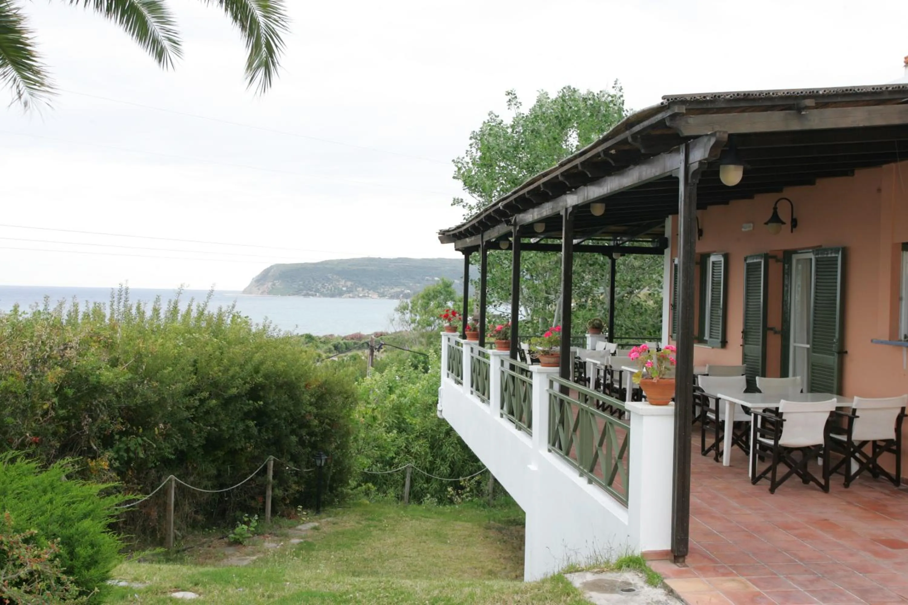 Balcony/Terrace in Mounda Beach Hotel