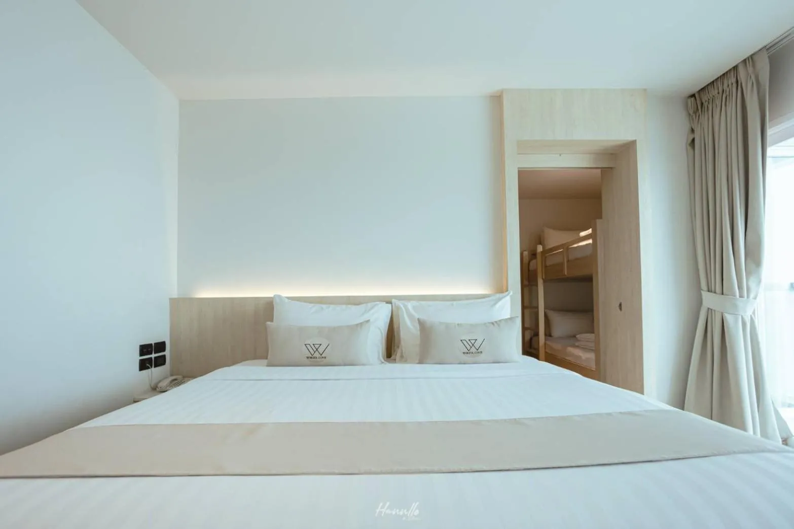 Bed in Worita Cove Hotel