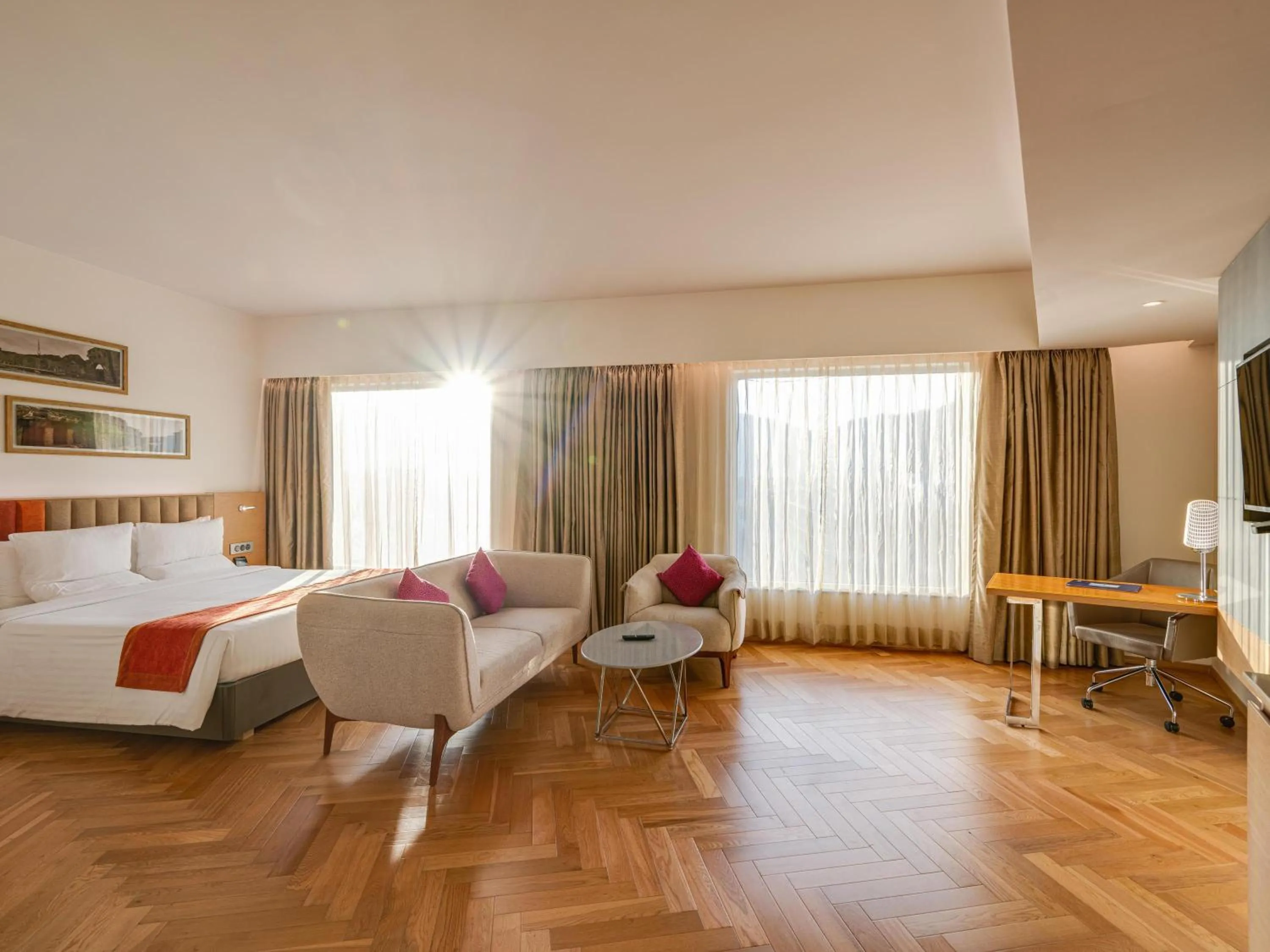 Bedroom, Bed in Novotel Vijayawada Varun