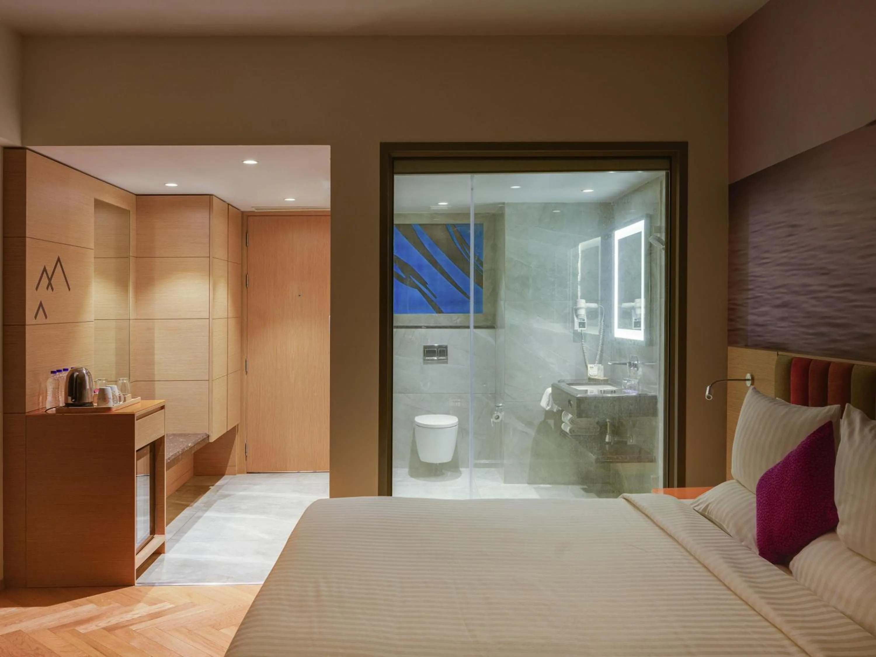 Bedroom, Bed in Novotel Vijayawada Varun