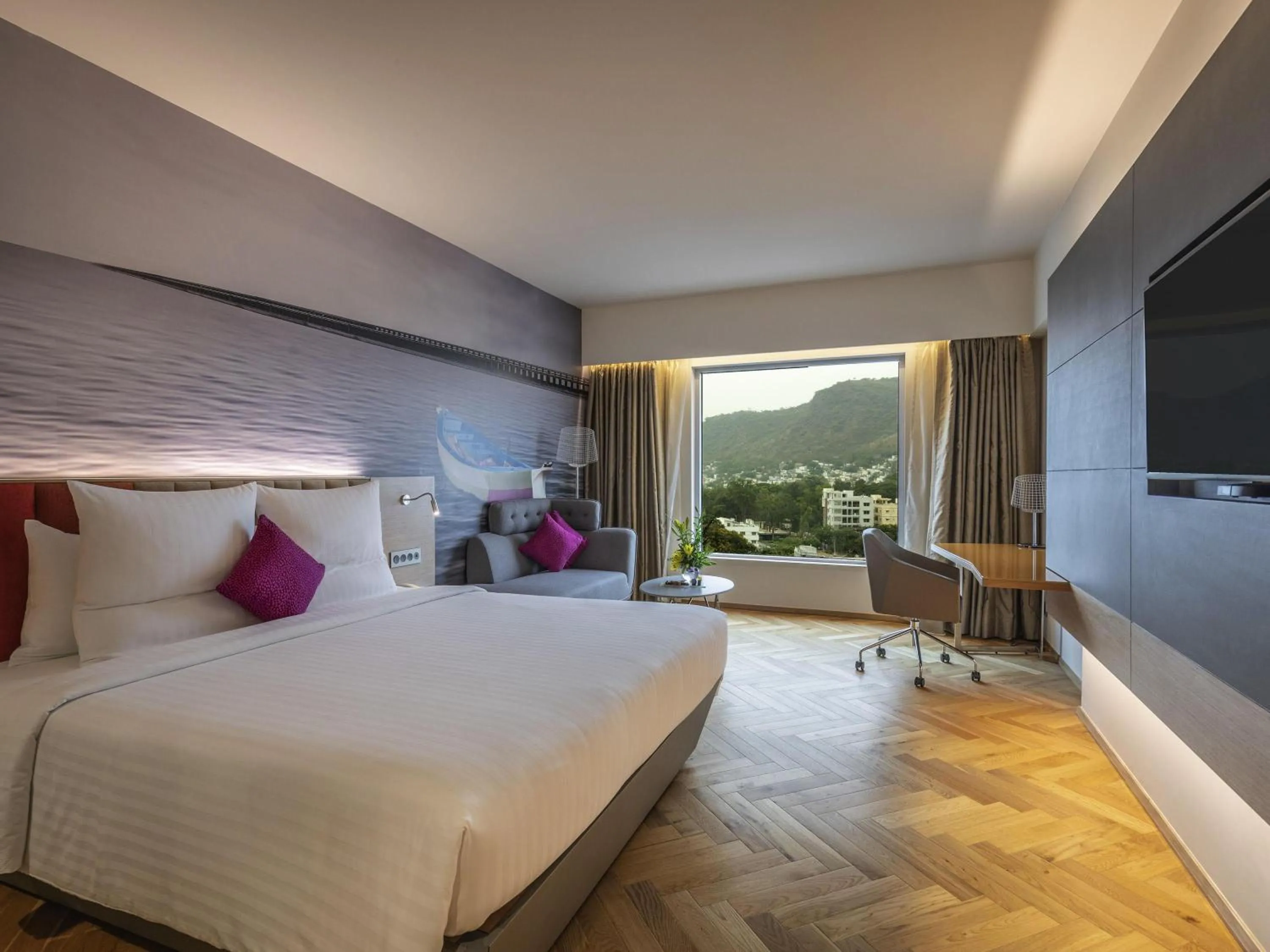 Bedroom, Bed in Novotel Vijayawada Varun