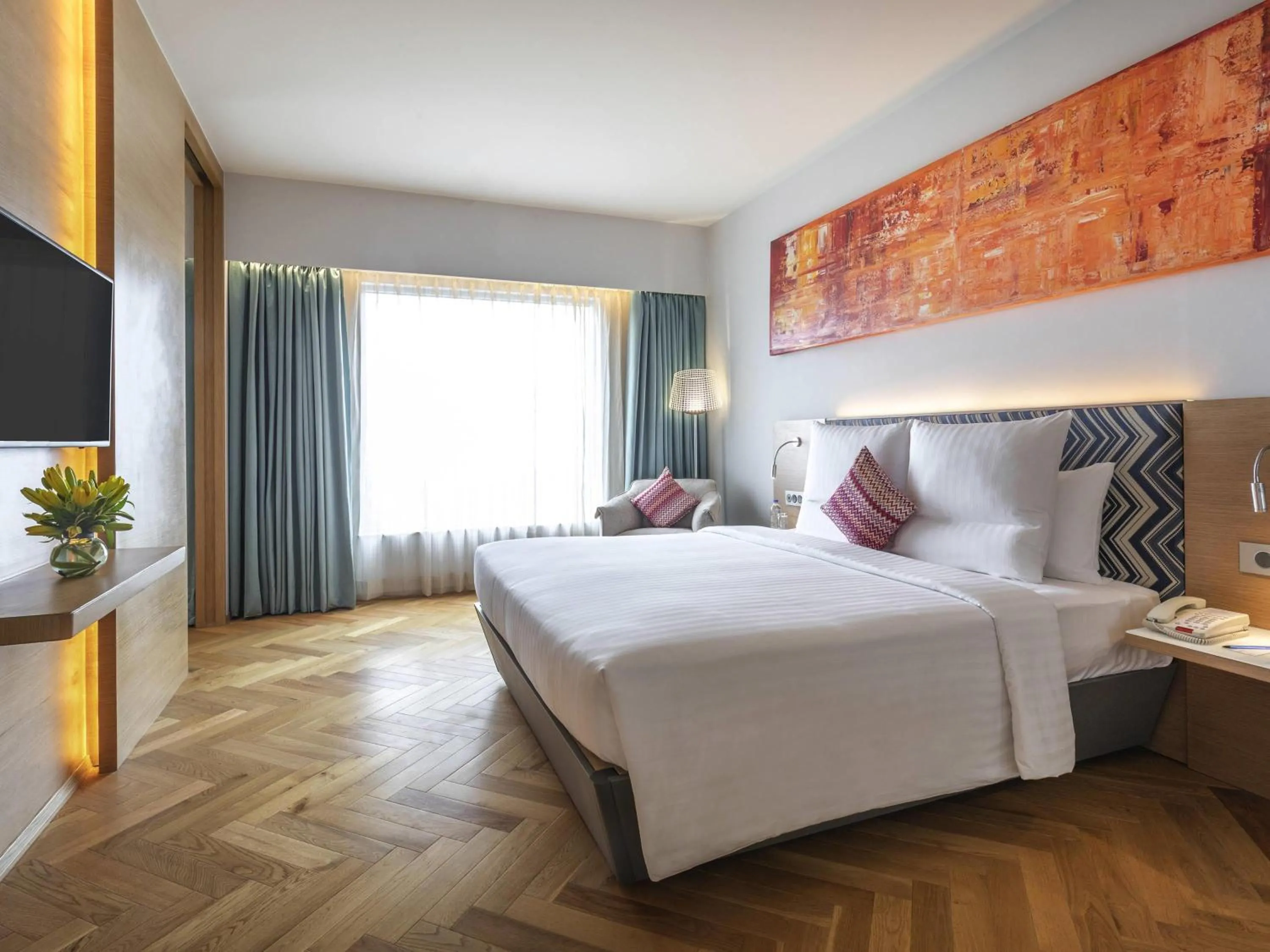 Bedroom, Bed in Novotel Vijayawada Varun