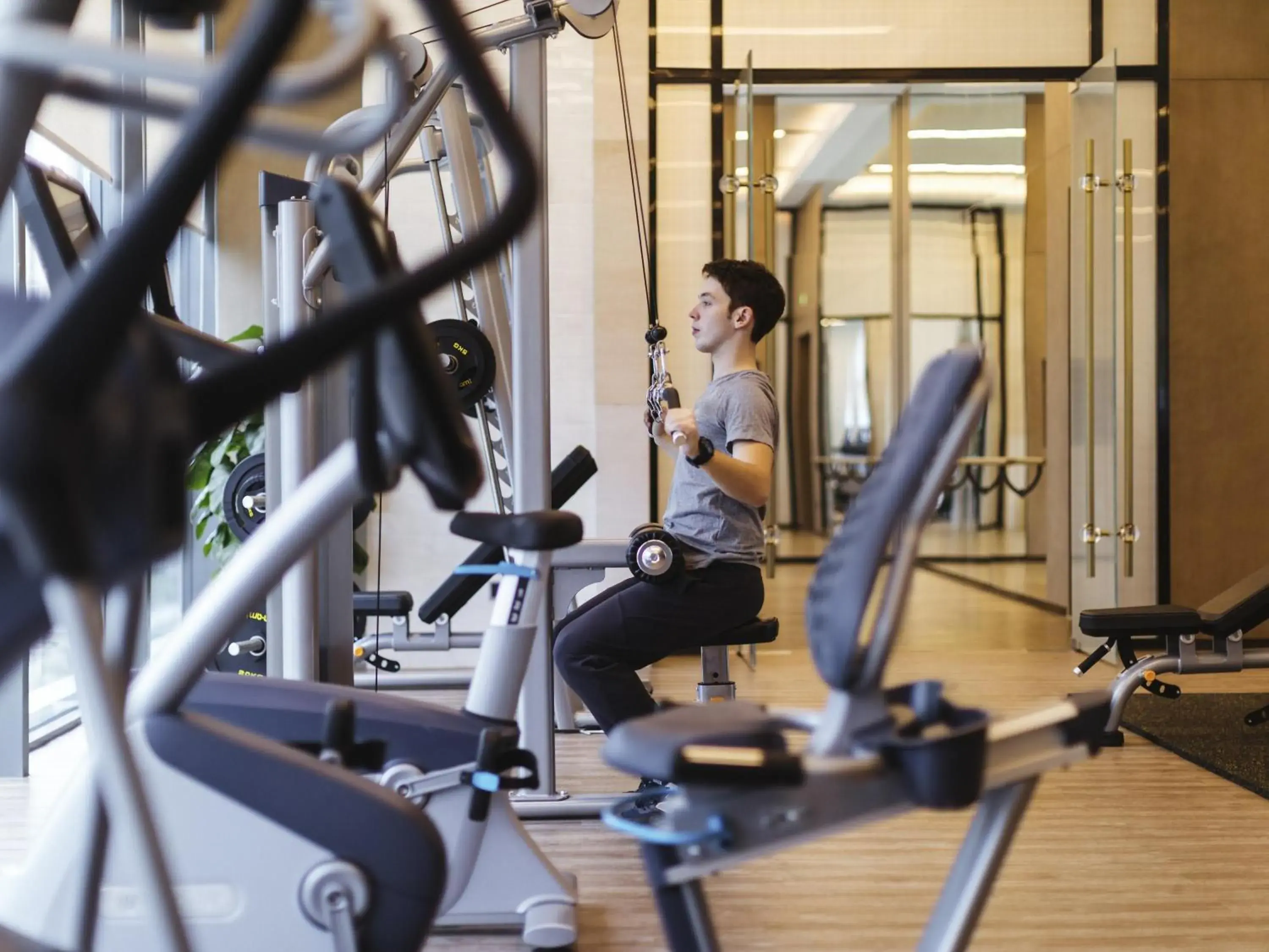 Fitness centre/facilities in Pullman Fuzhou Tahoe Fitness centre/facilities in Pullman Fuzhou Tahoe