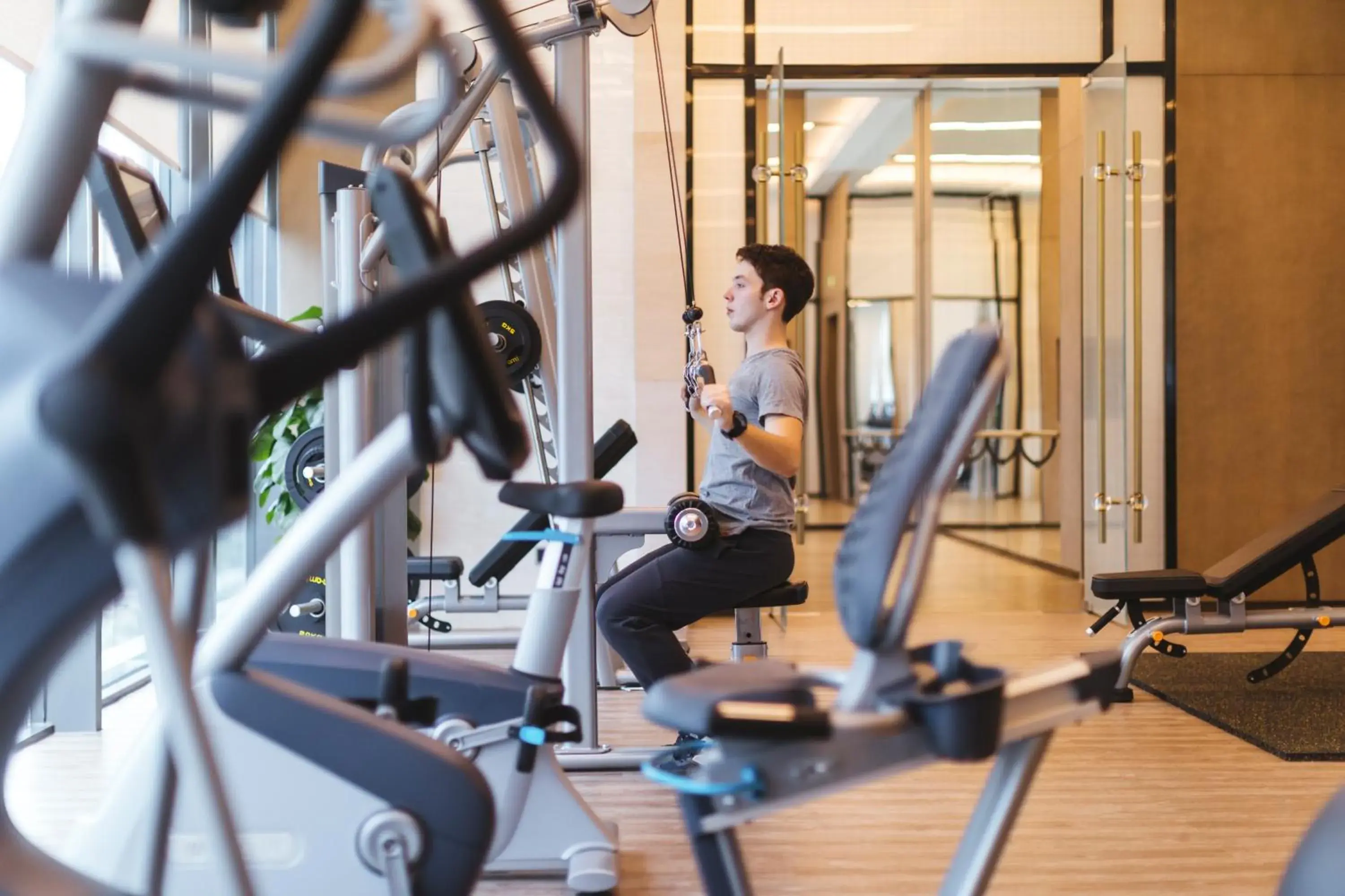 Fitness centre/facilities in Pullman Fuzhou Tahoe Fitness centre/facilities in Pullman Fuzhou Tahoe