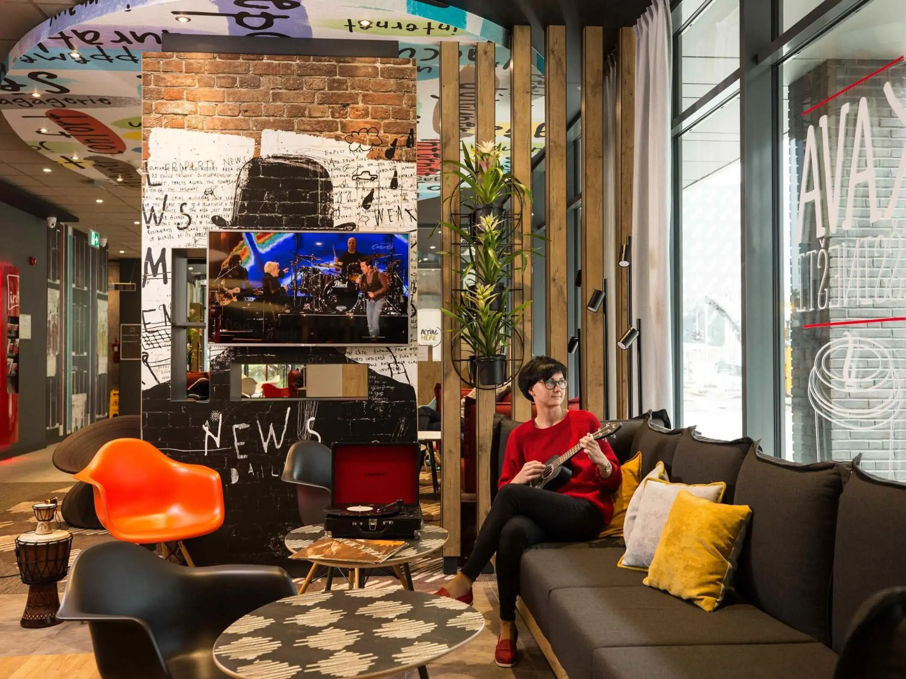 Lounge or bar in ibis Vilnius Centre Lounge or bar in ibis Vilnius Centre