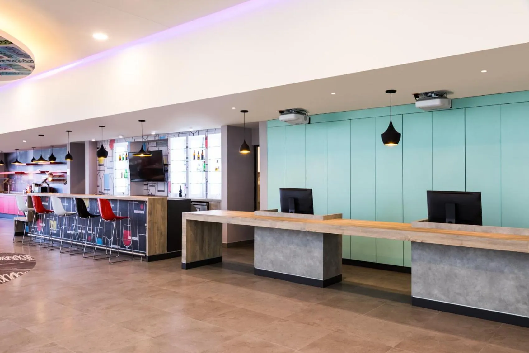 Lobby or reception in Ibis Mexico Tlalnepantla