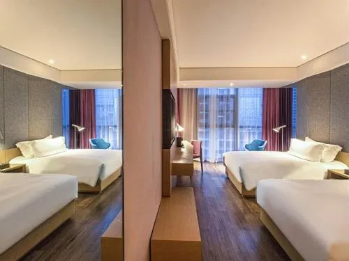 Bed in Mercure Suzhou Downtown