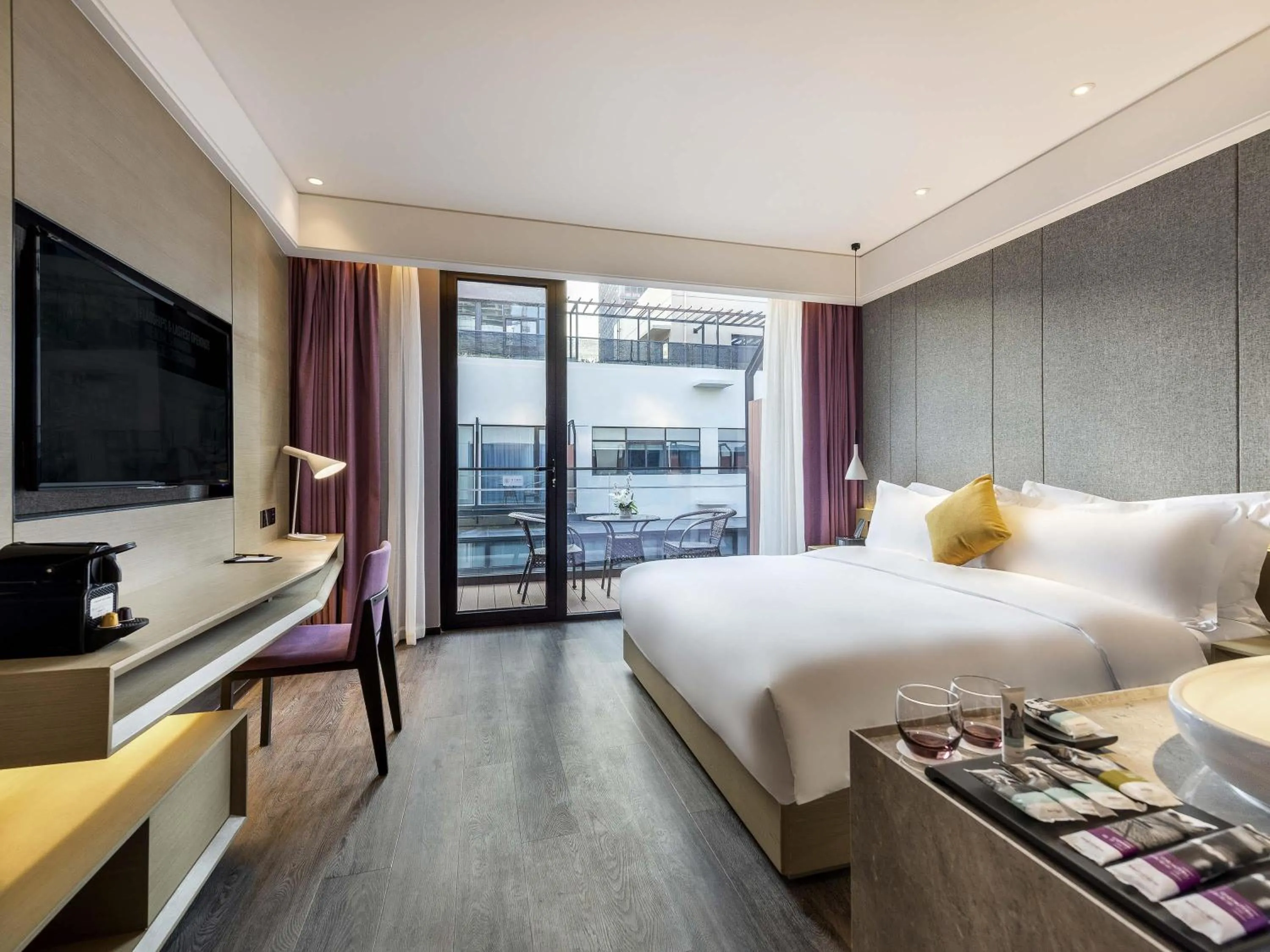 Bedroom, Bed in Mercure Suzhou Downtown