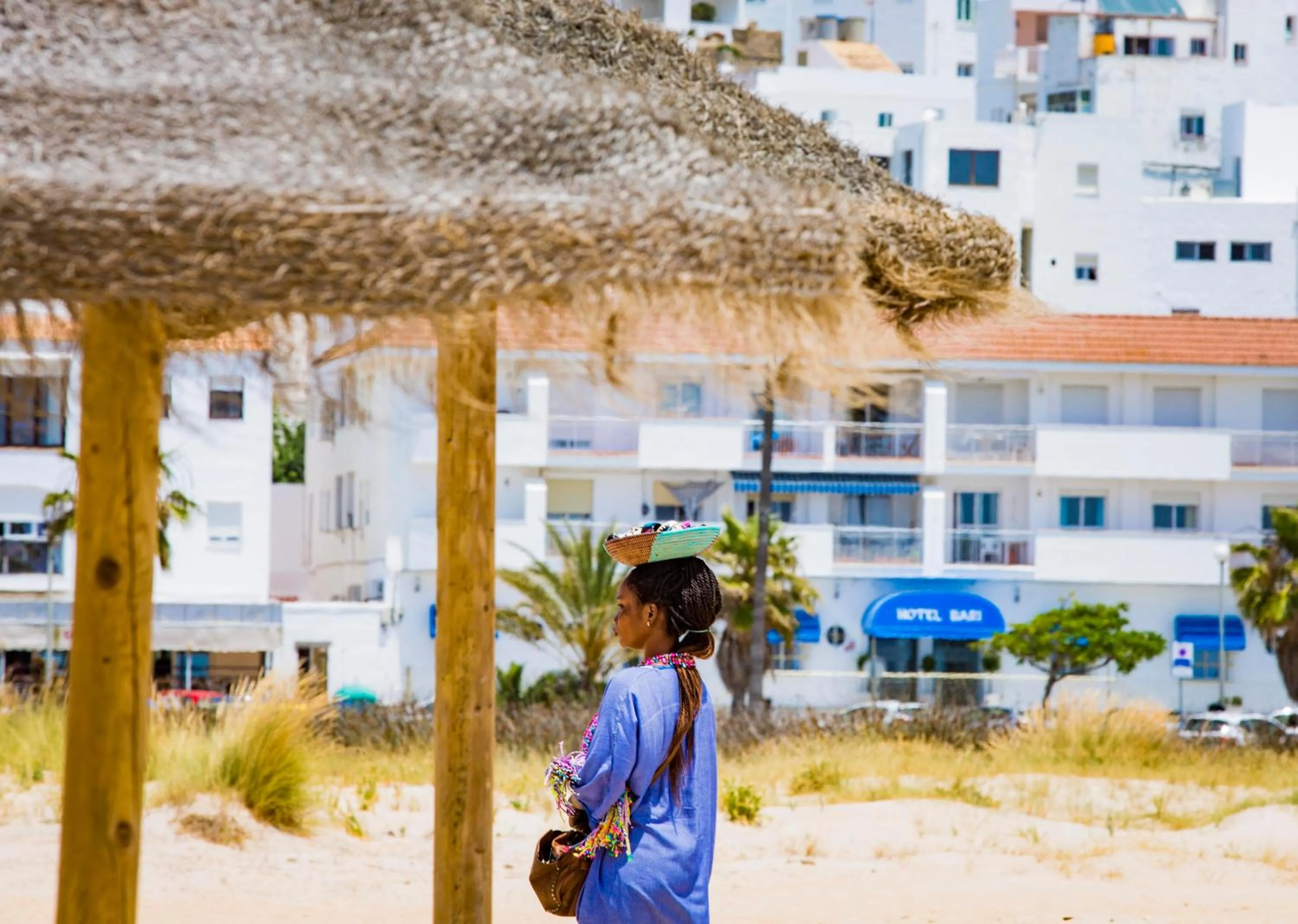Garden view in Hotel Bari