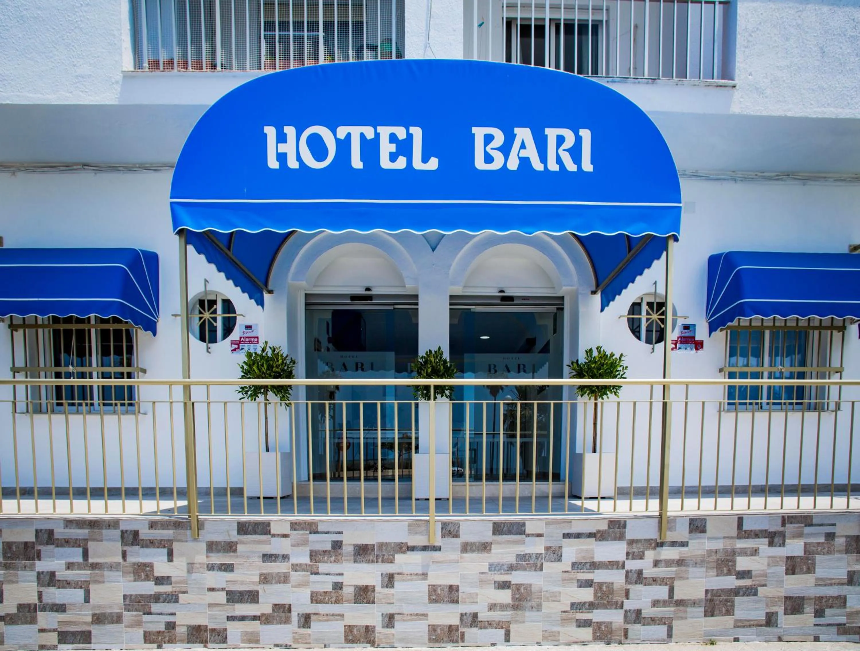 Facade/entrance in Hotel Bari