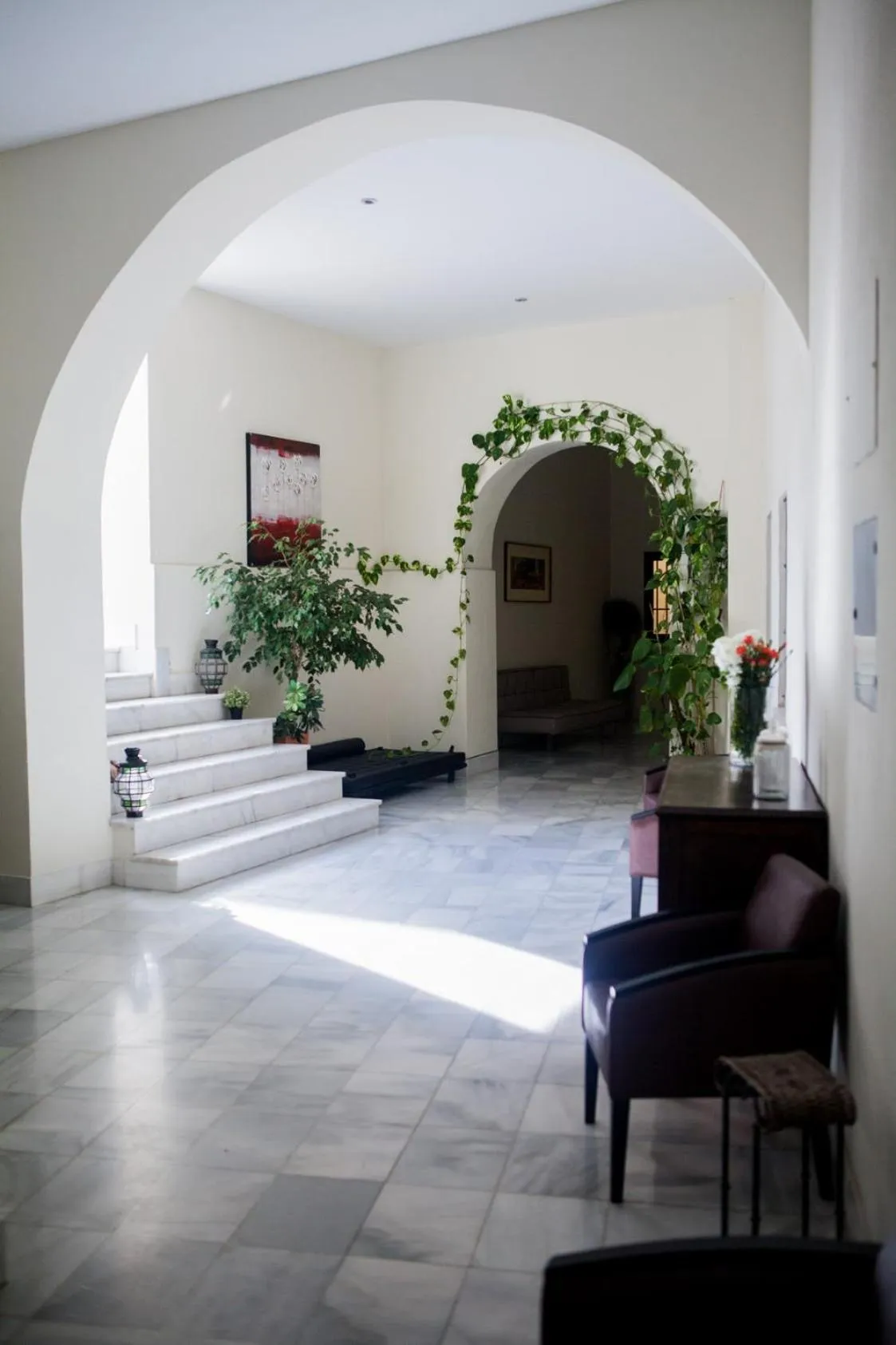 Seating area in Palacio de Luja