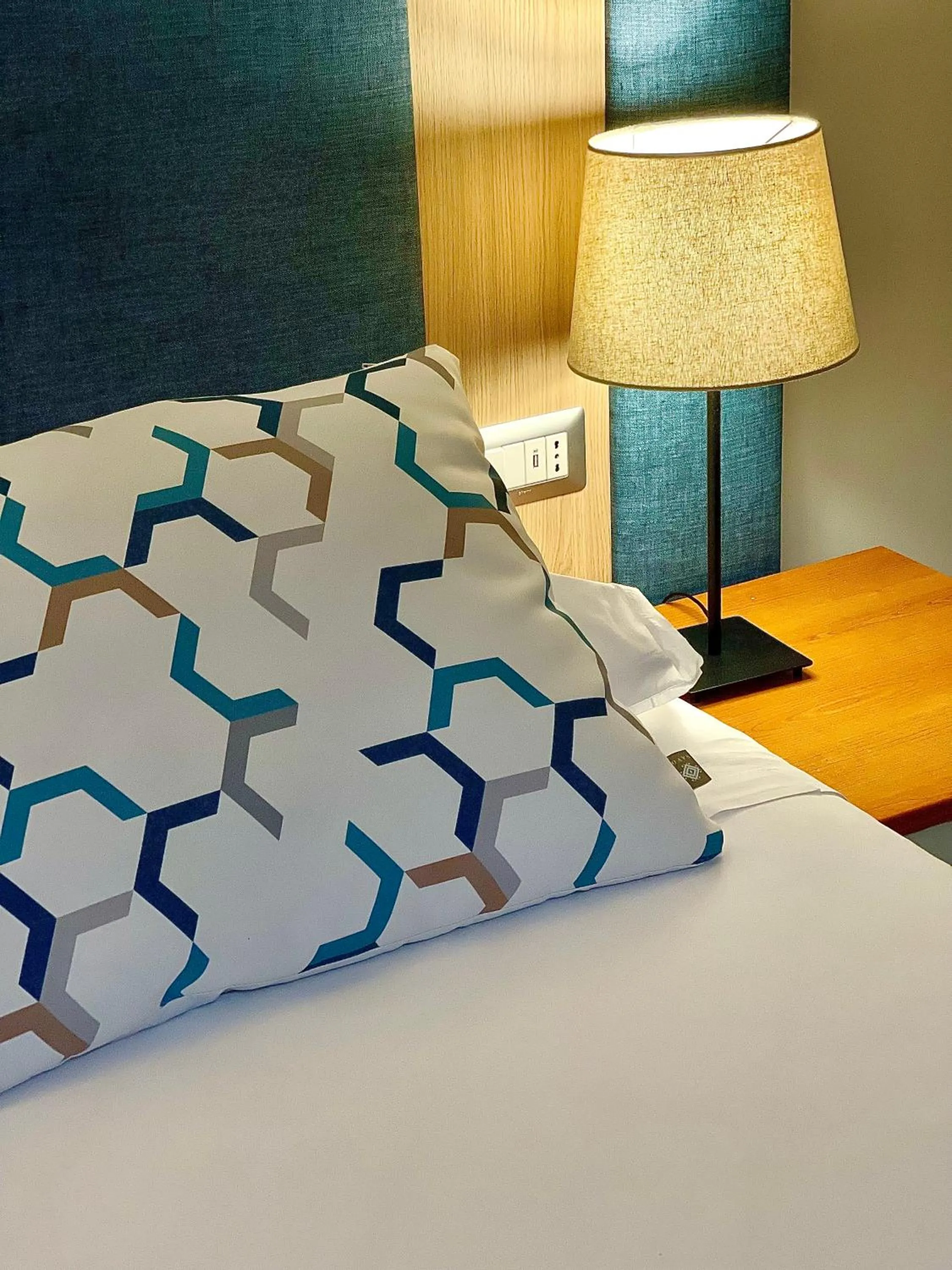 Bed in Hotel San Germano