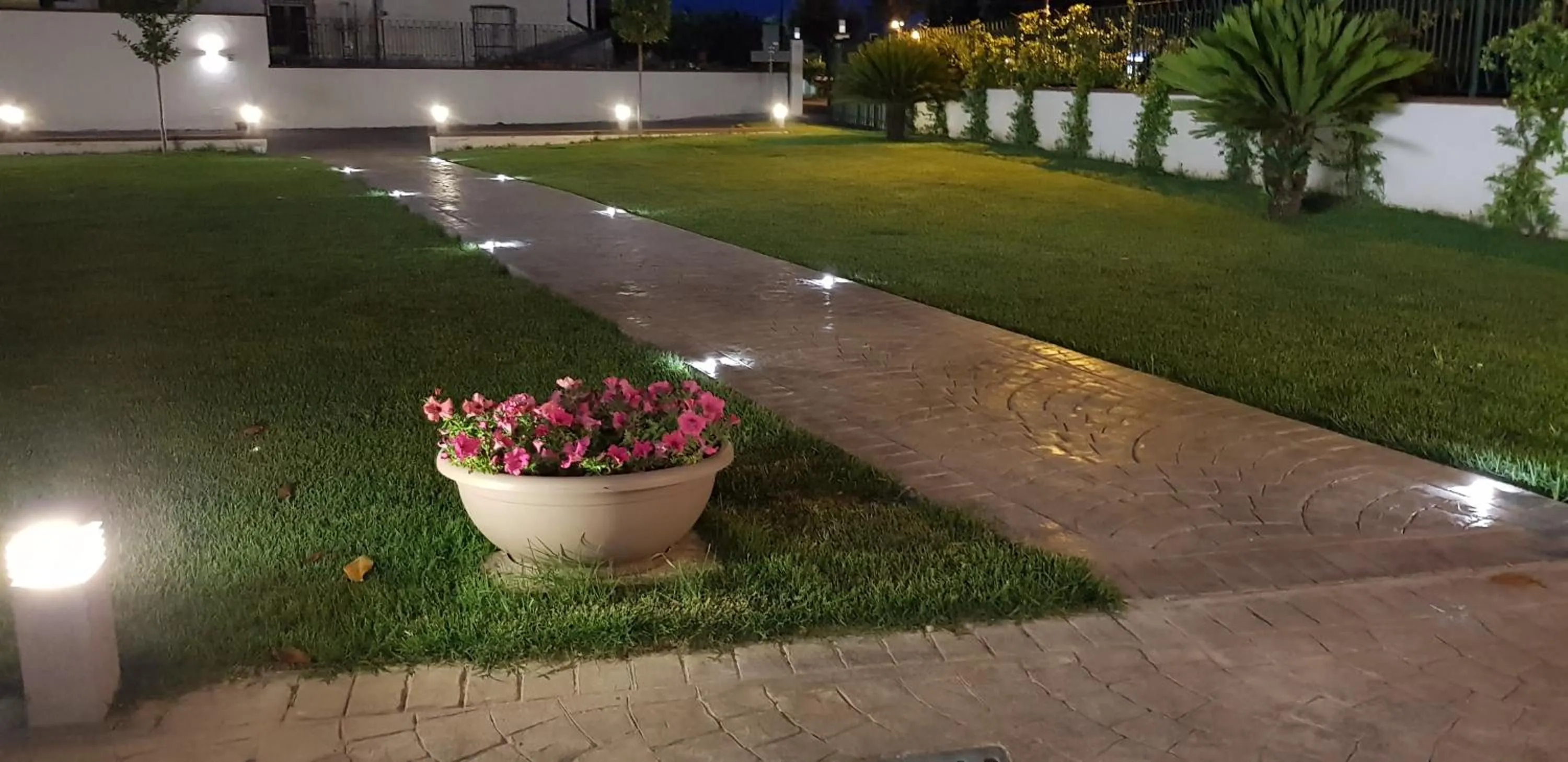 Garden in Hotel San Germano