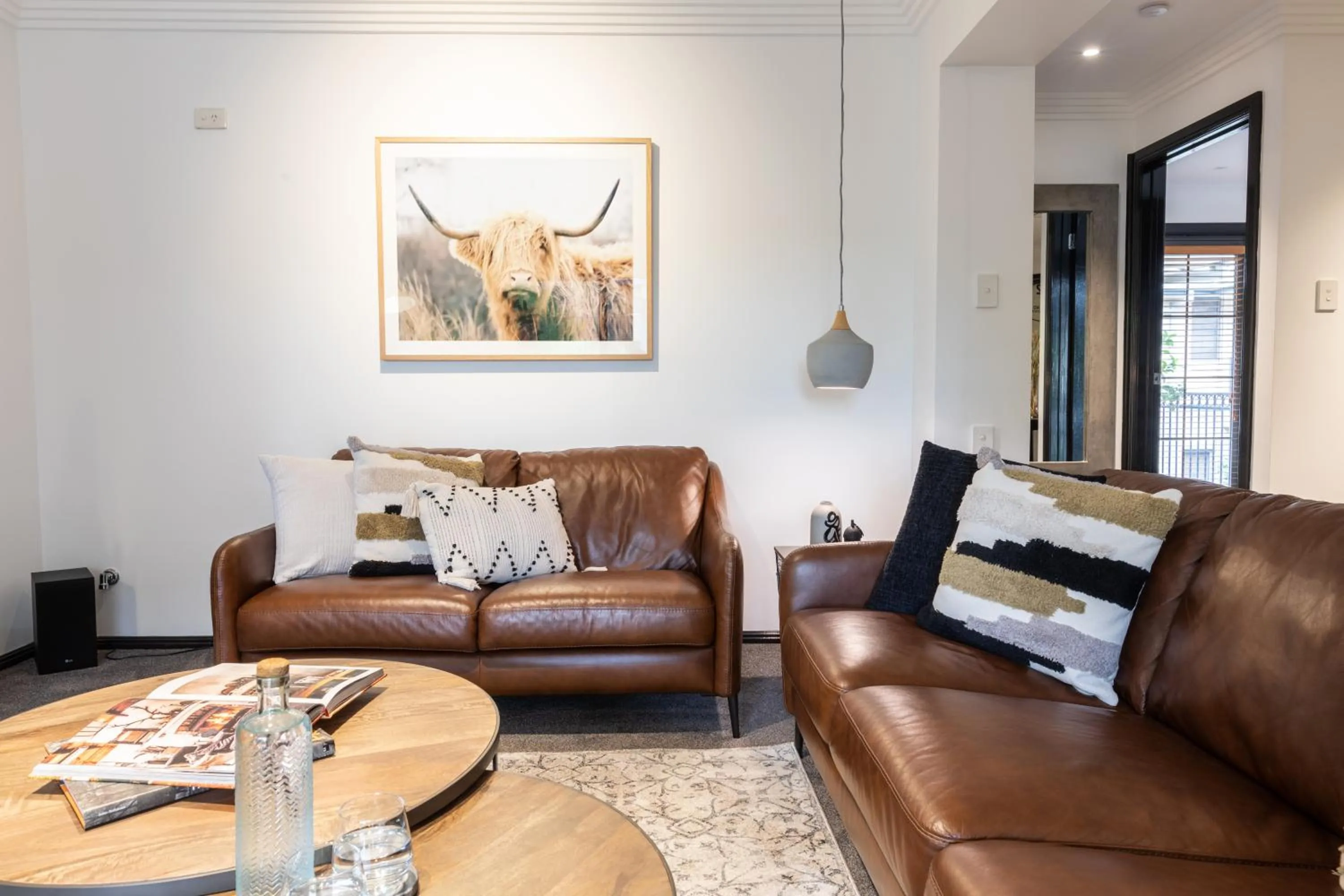 Living room in Camden Apartment