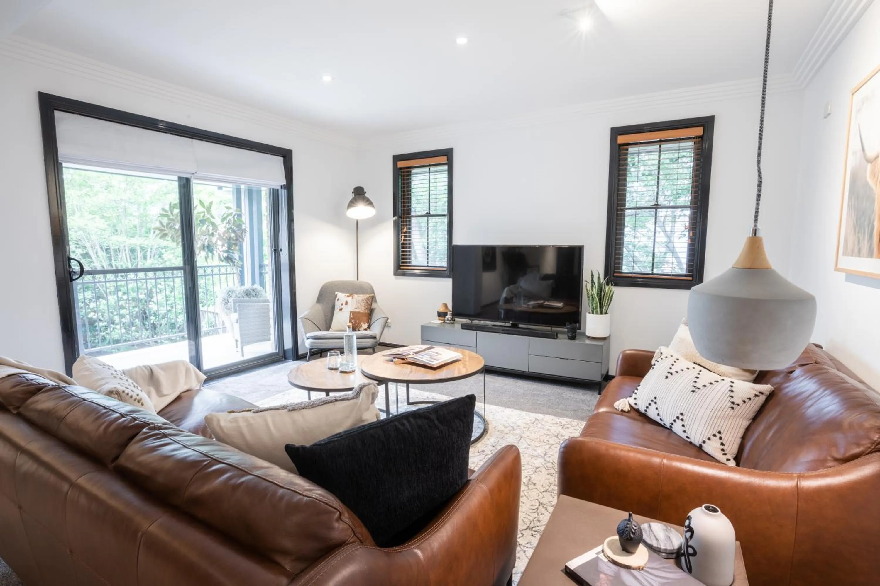 Living room in Camden Apartment