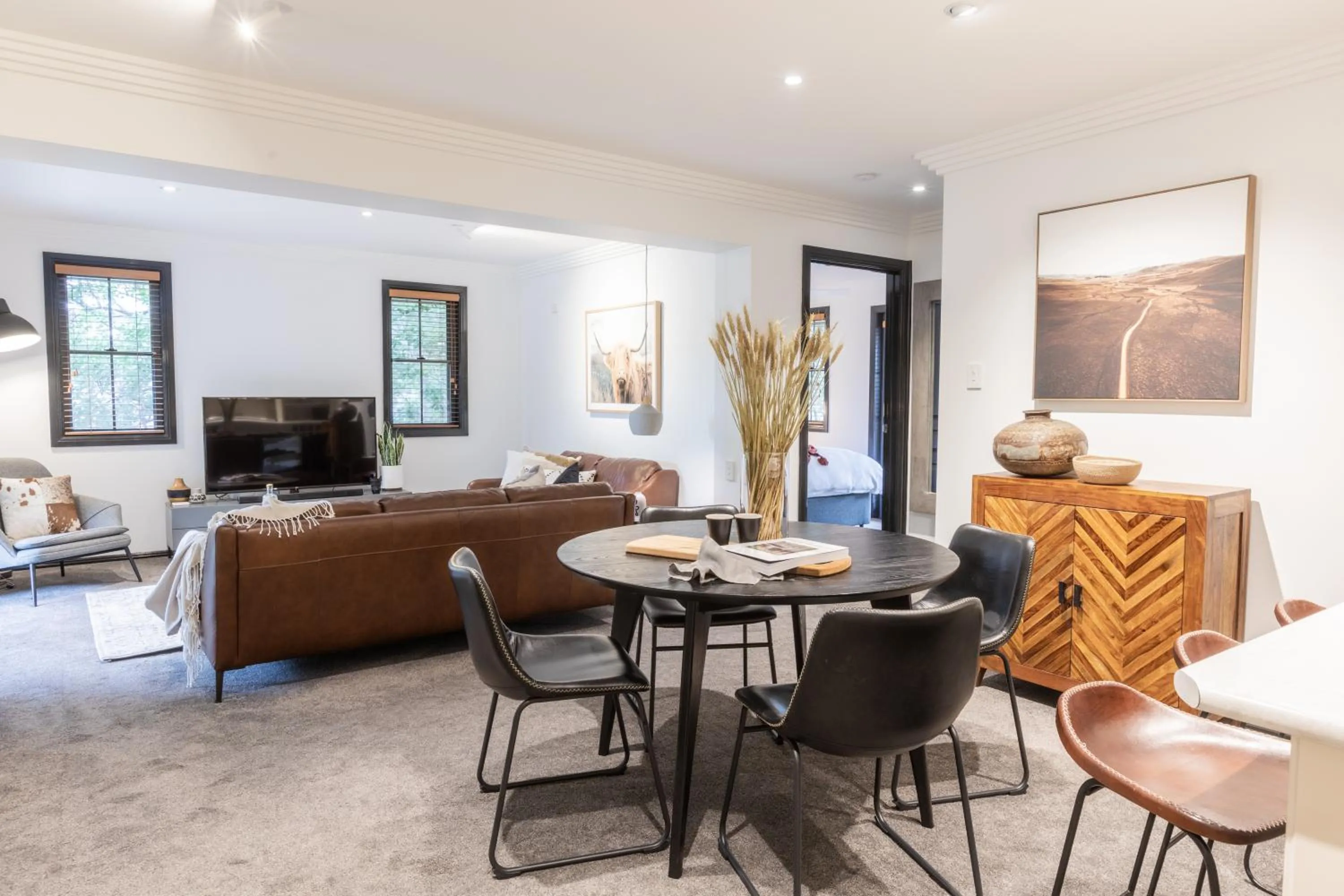 Living room in Camden Apartment