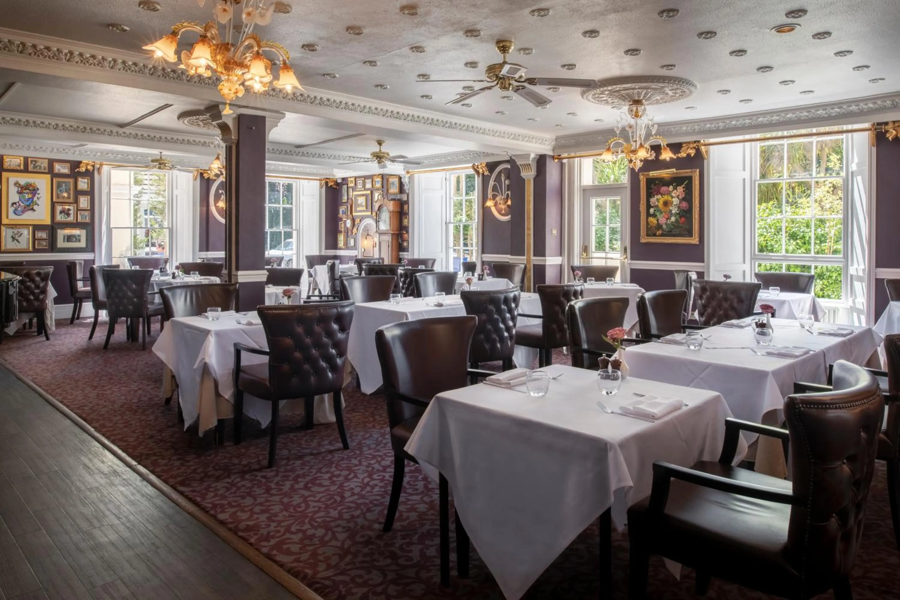 Restaurant/places to eat in Penventon Park Hotel