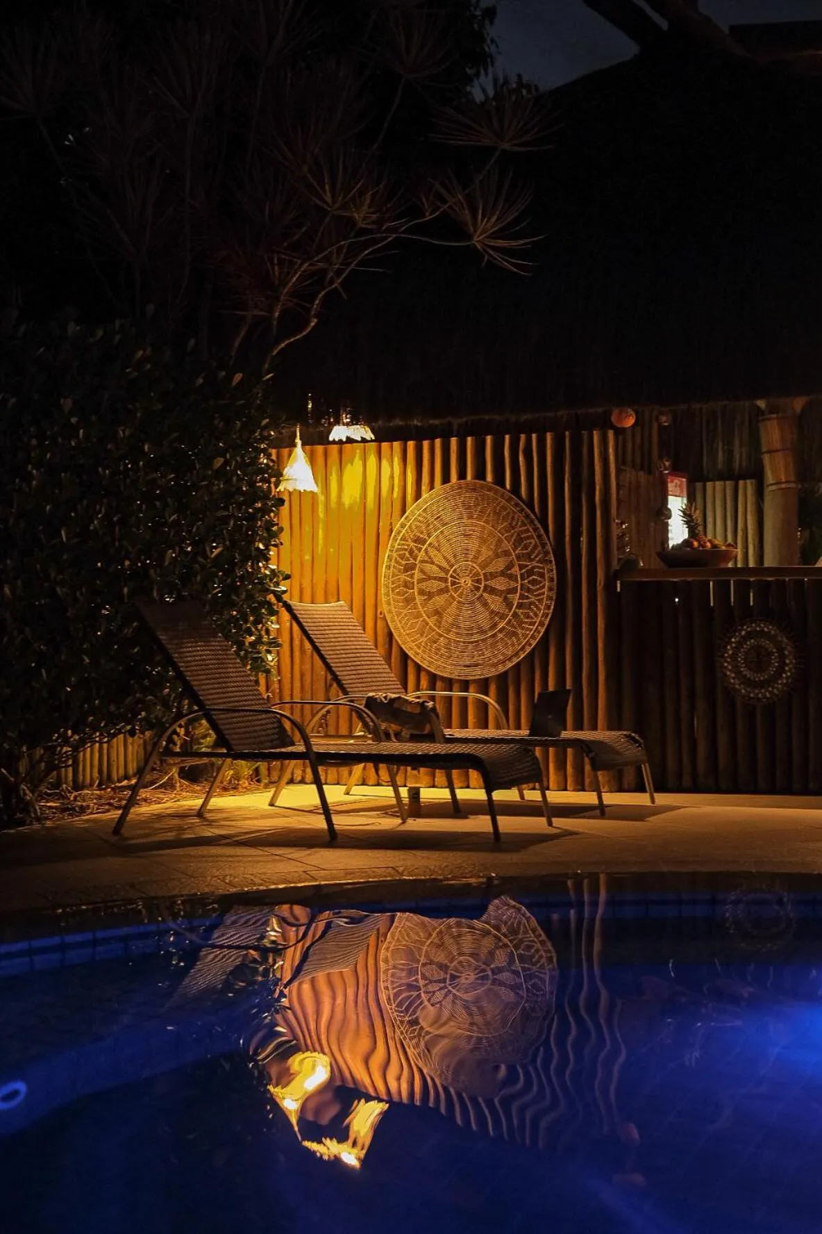 Swimming pool in Pousada Barrabella