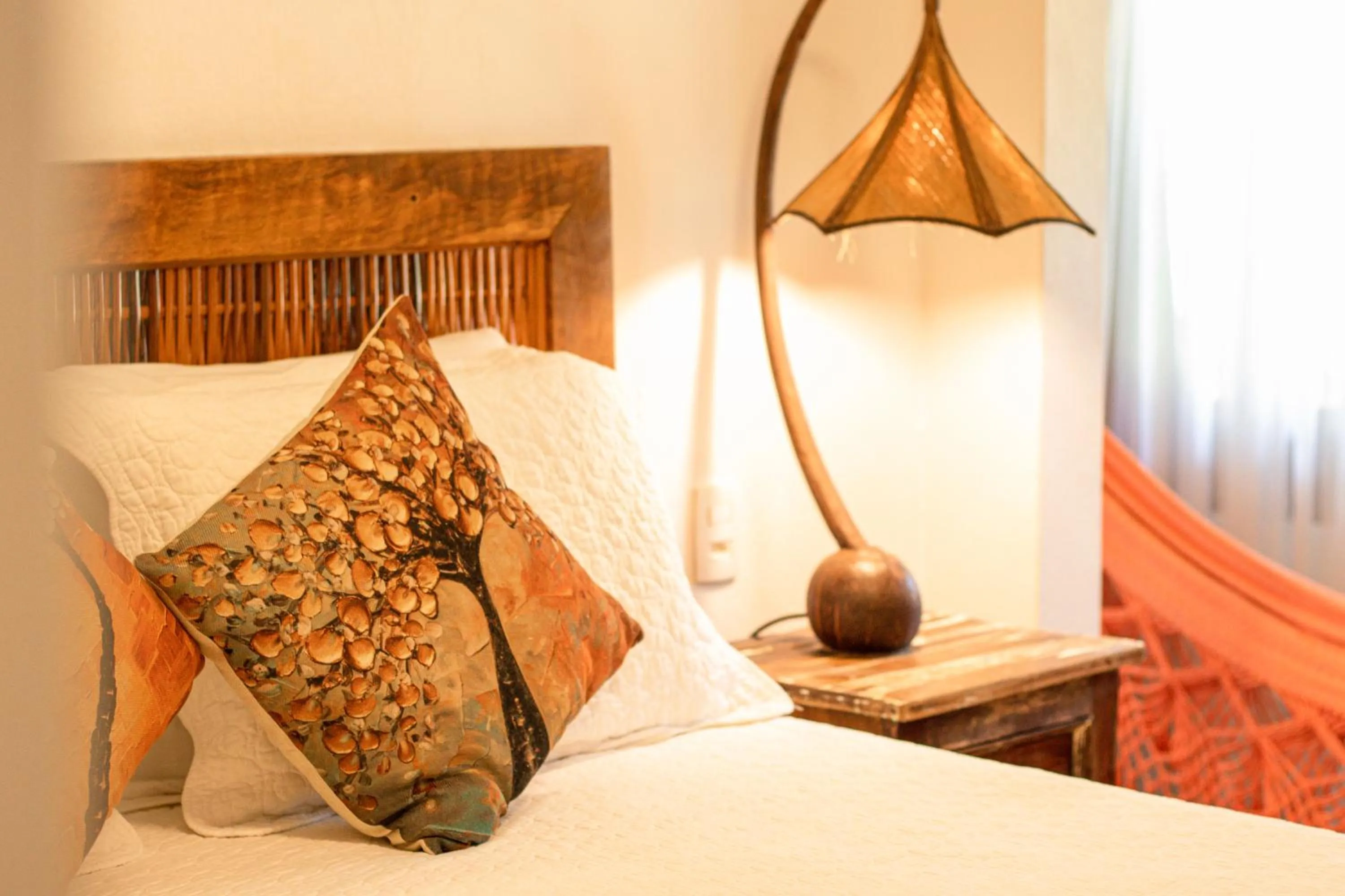 Bed in Pousada Barrabella