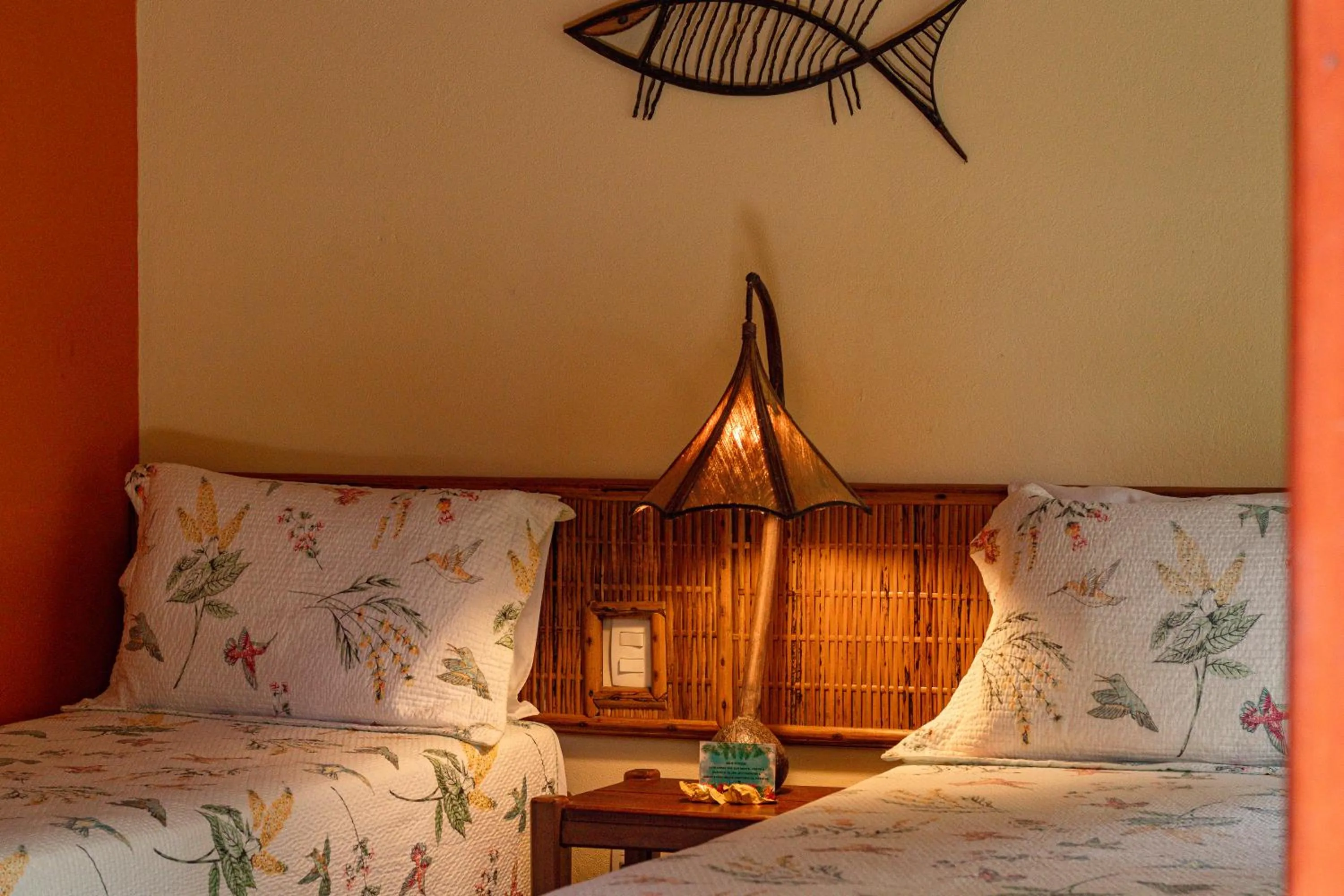 Bed in Pousada Barrabella