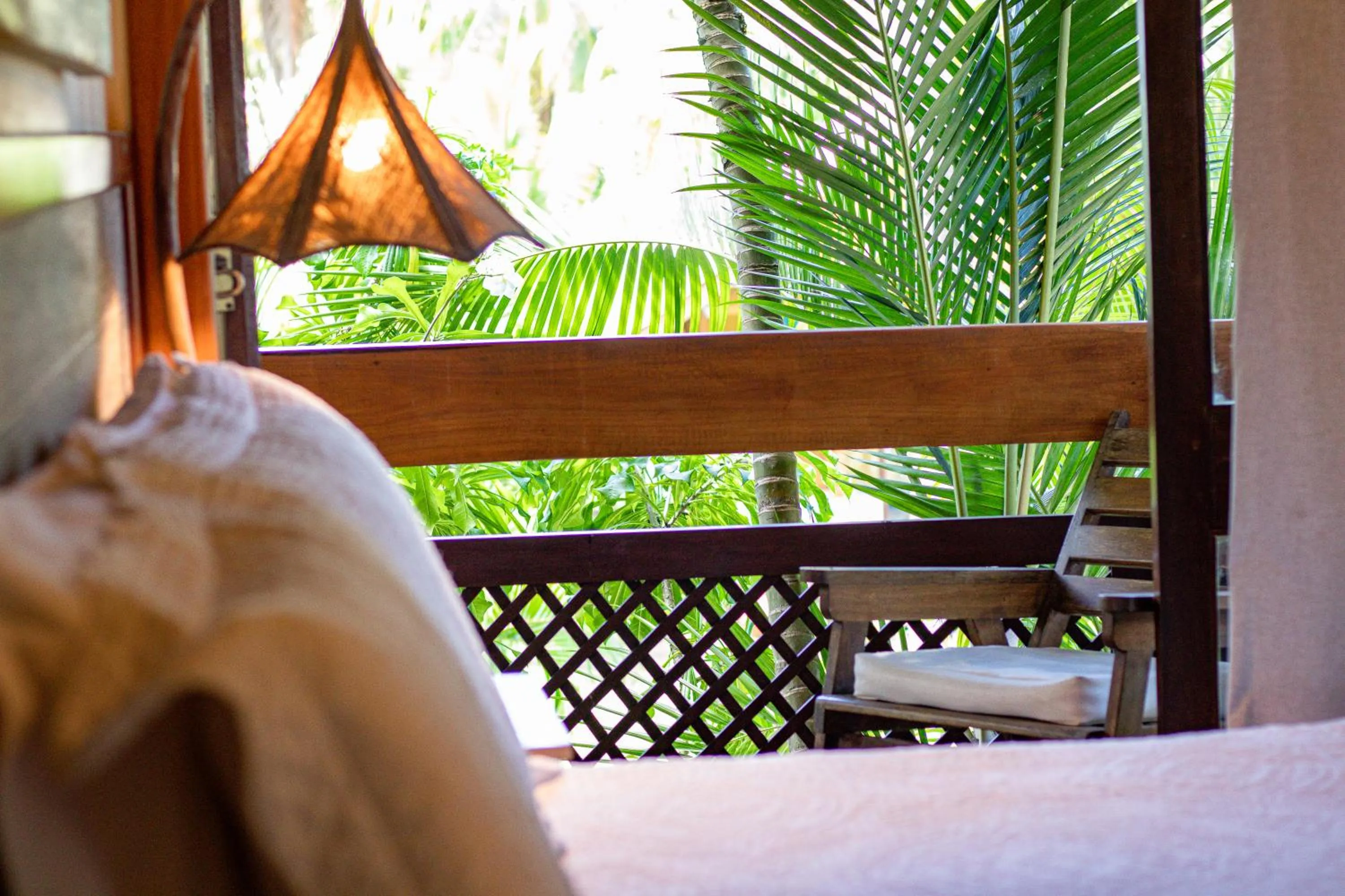 Bed in Pousada Barrabella