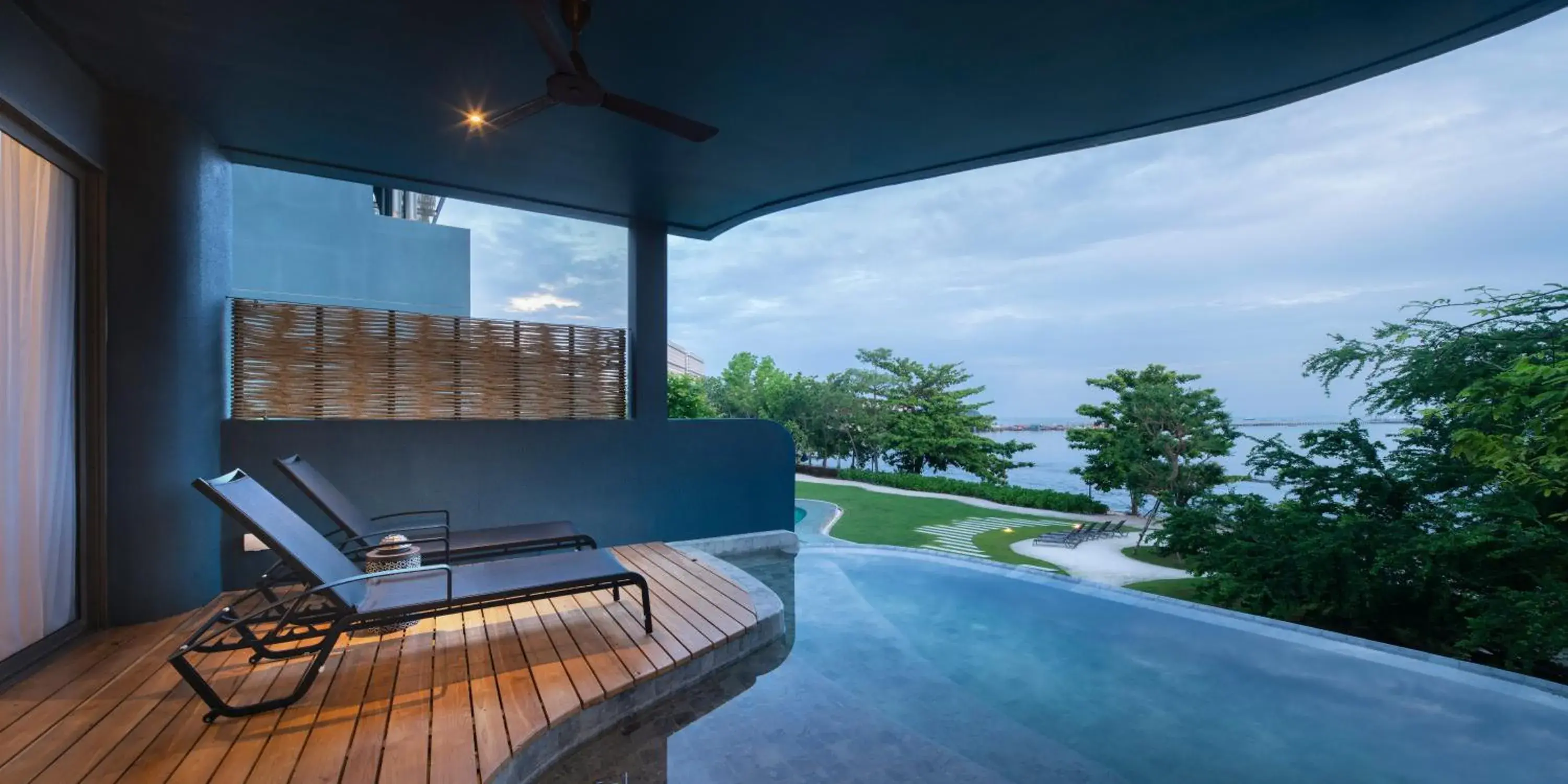 Balcony/Terrace, Swimming Pool in Navana Nature Escape - SHA Extra Plus