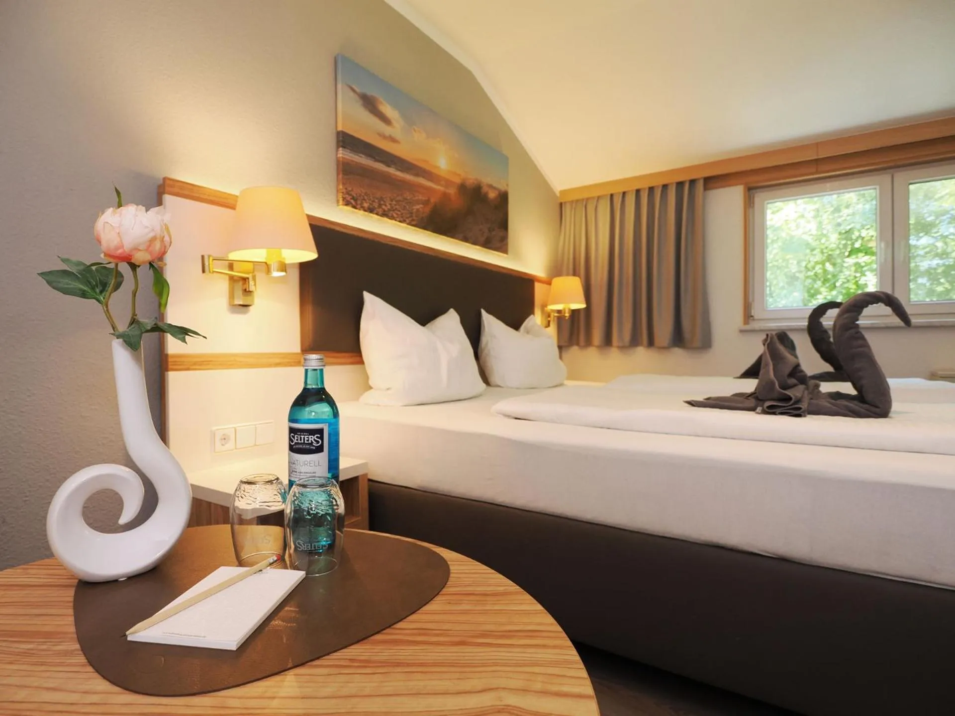 Bed in Forsthaus Langenberg