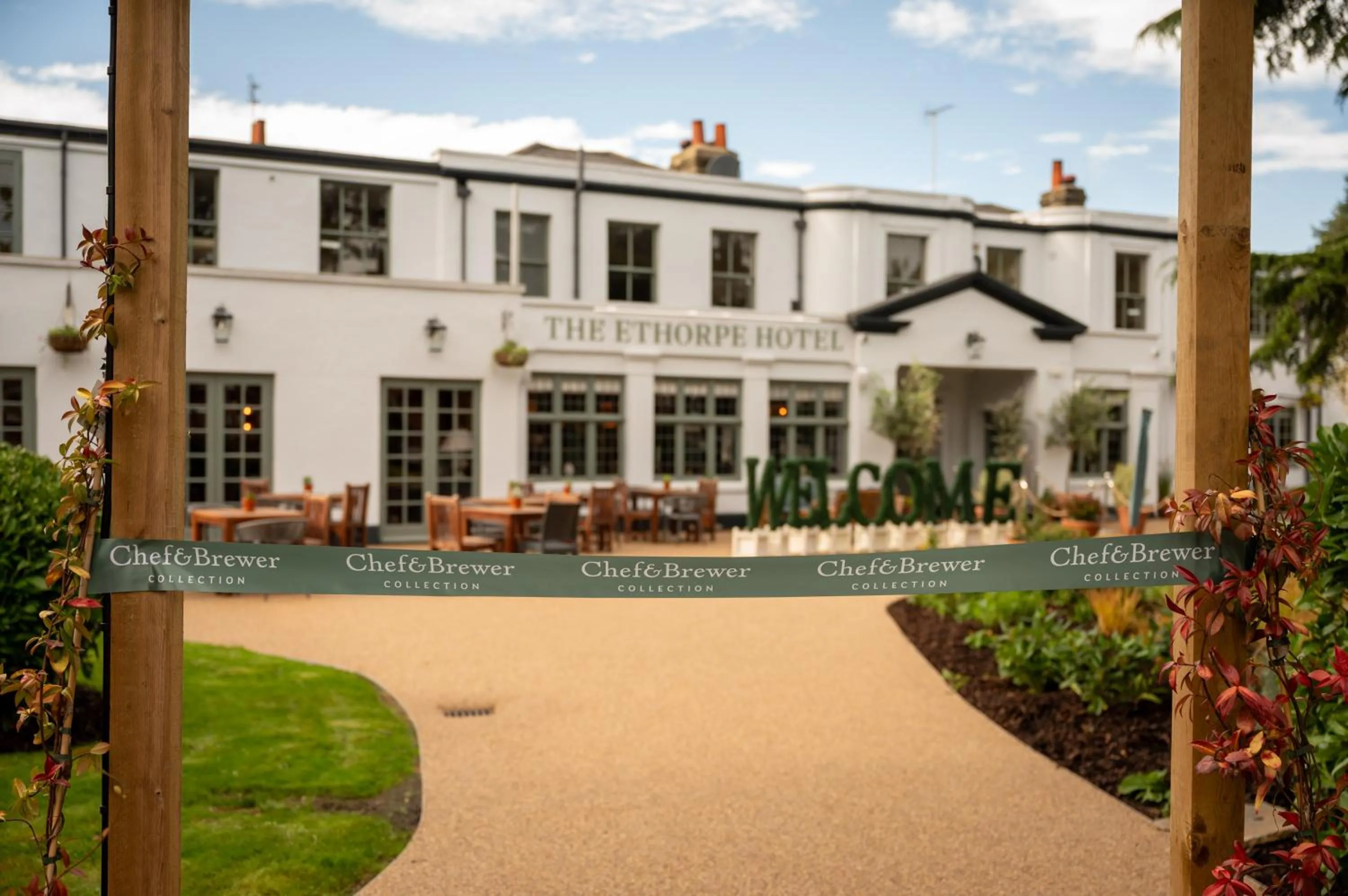 Garden in Ethorpe Hotel by Chef & Brewer Collection