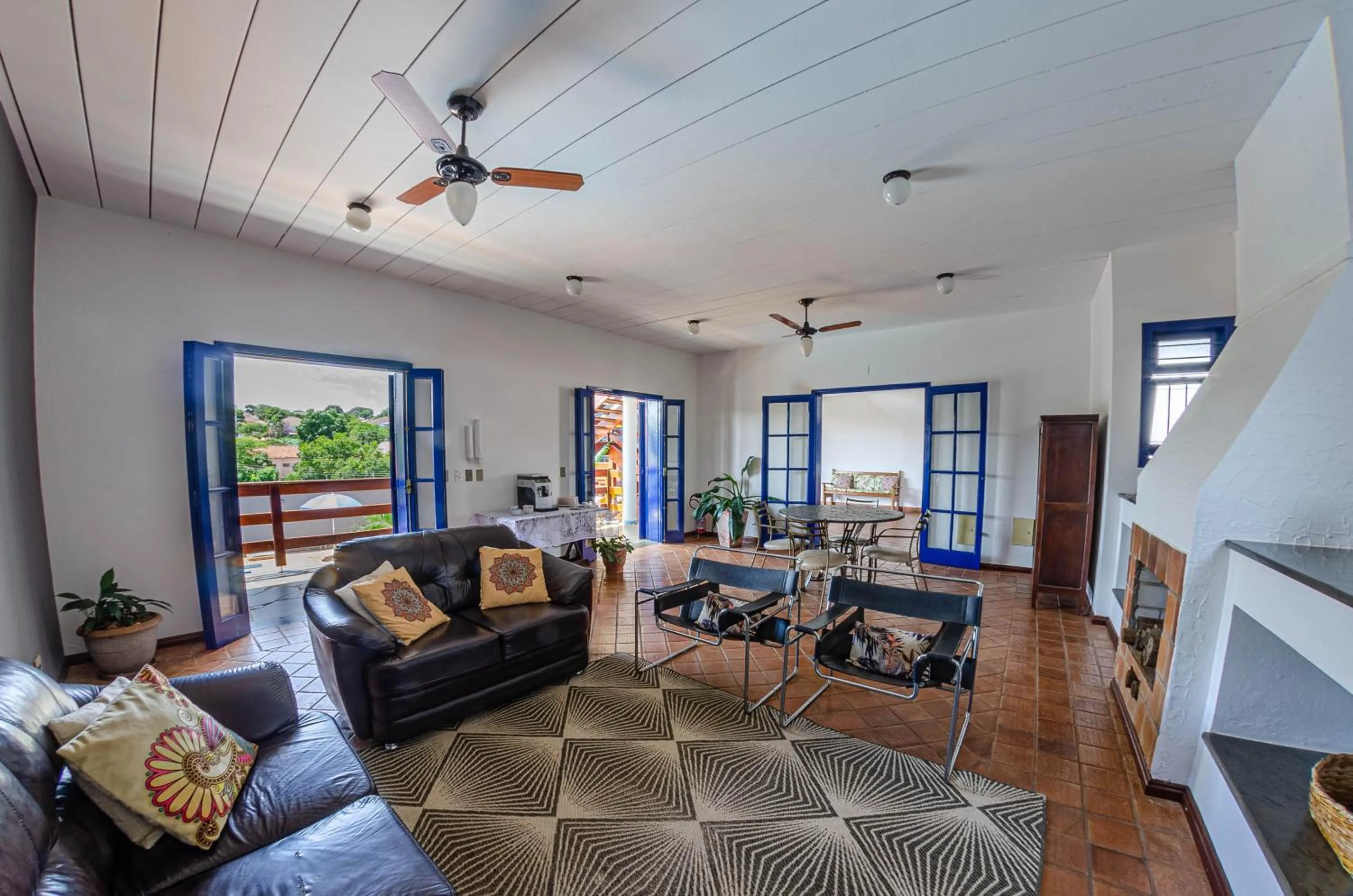 Living room in Pousada Dona Emilia