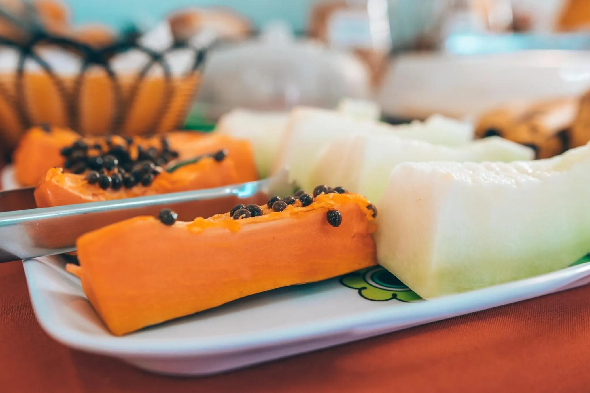 Buffet breakfast in Pousada Dona Emilia