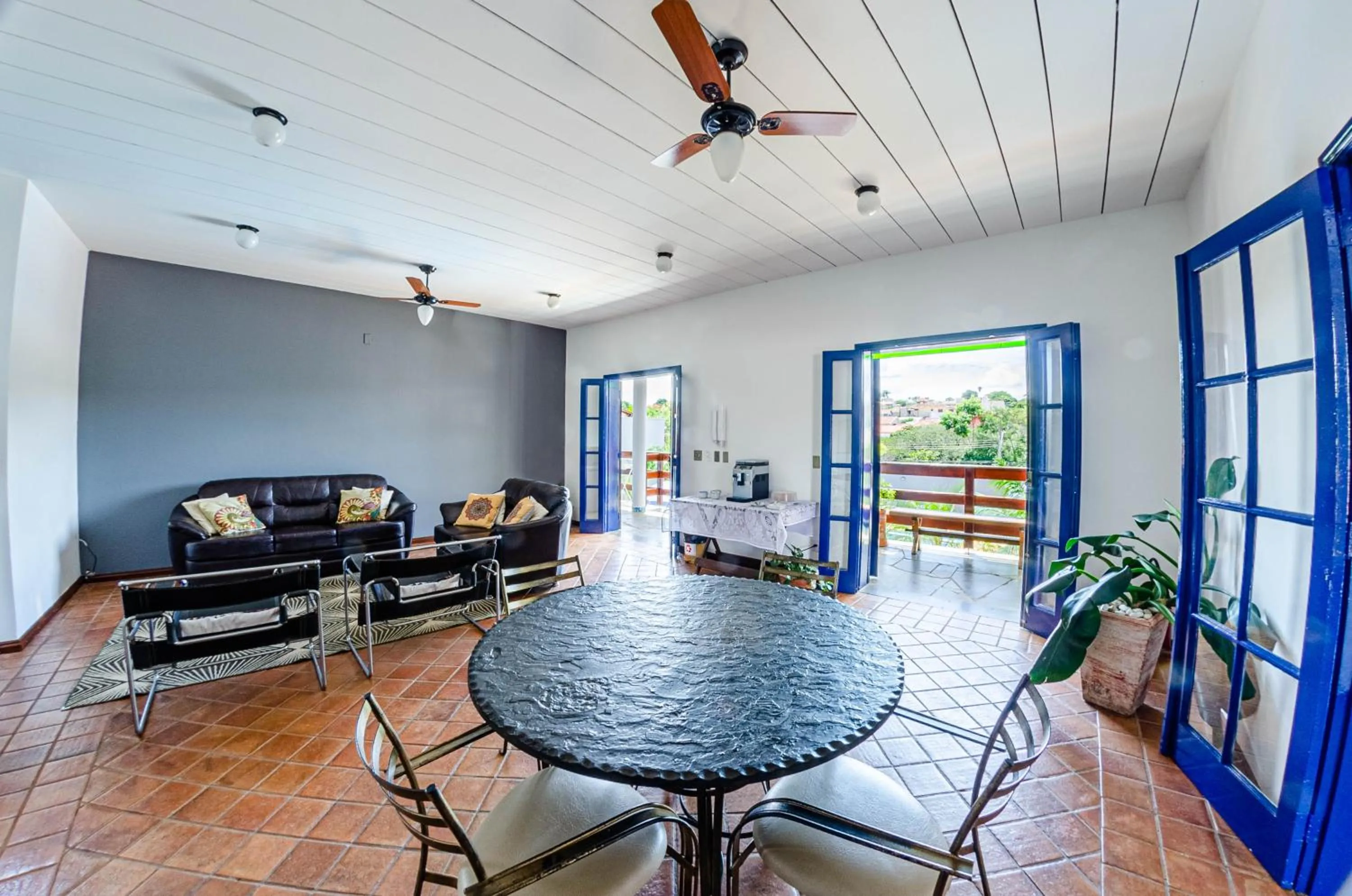 Living room in Pousada Dona Emilia