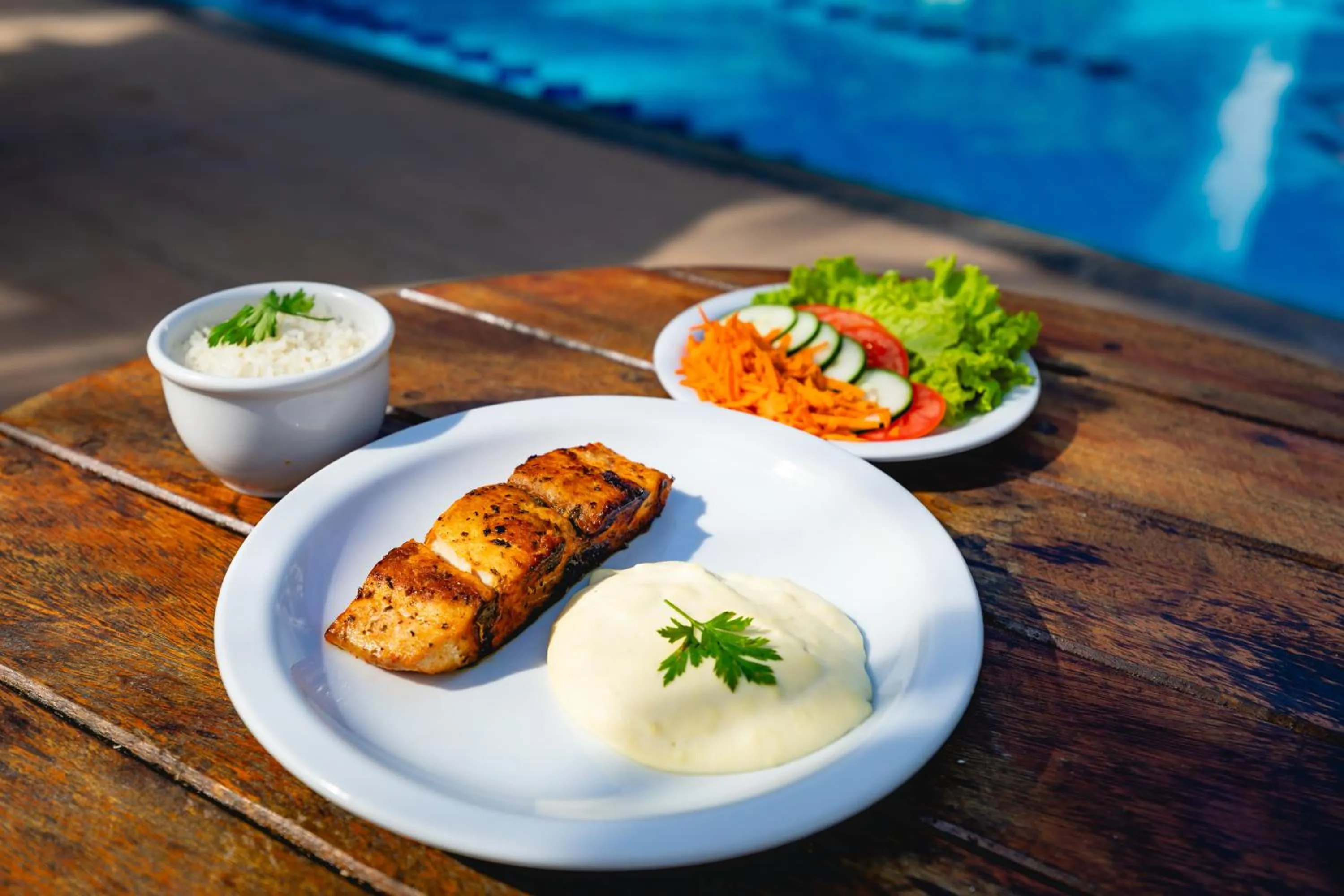 Food in Arraial do Sol Beach Hotel